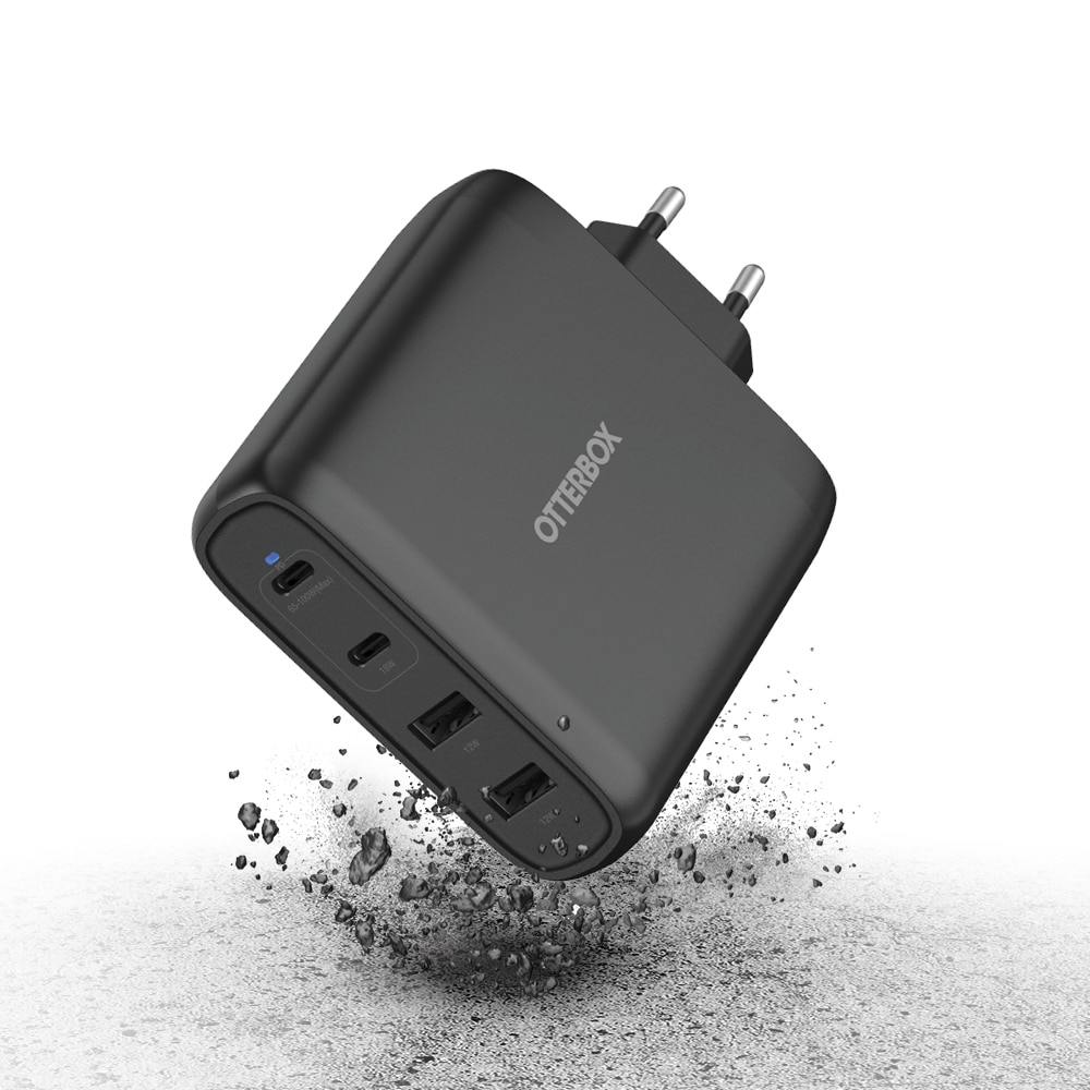 Cargador USB-C Four Port 100W Black