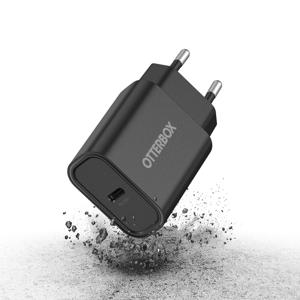 Cargador USB-C 20W PD Black