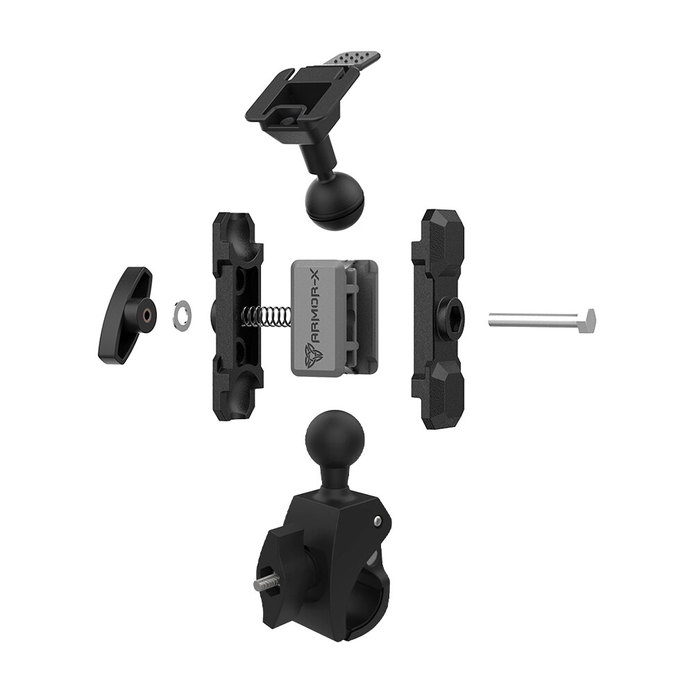 X-P7T Tablet Quick Release Bar Mount negro