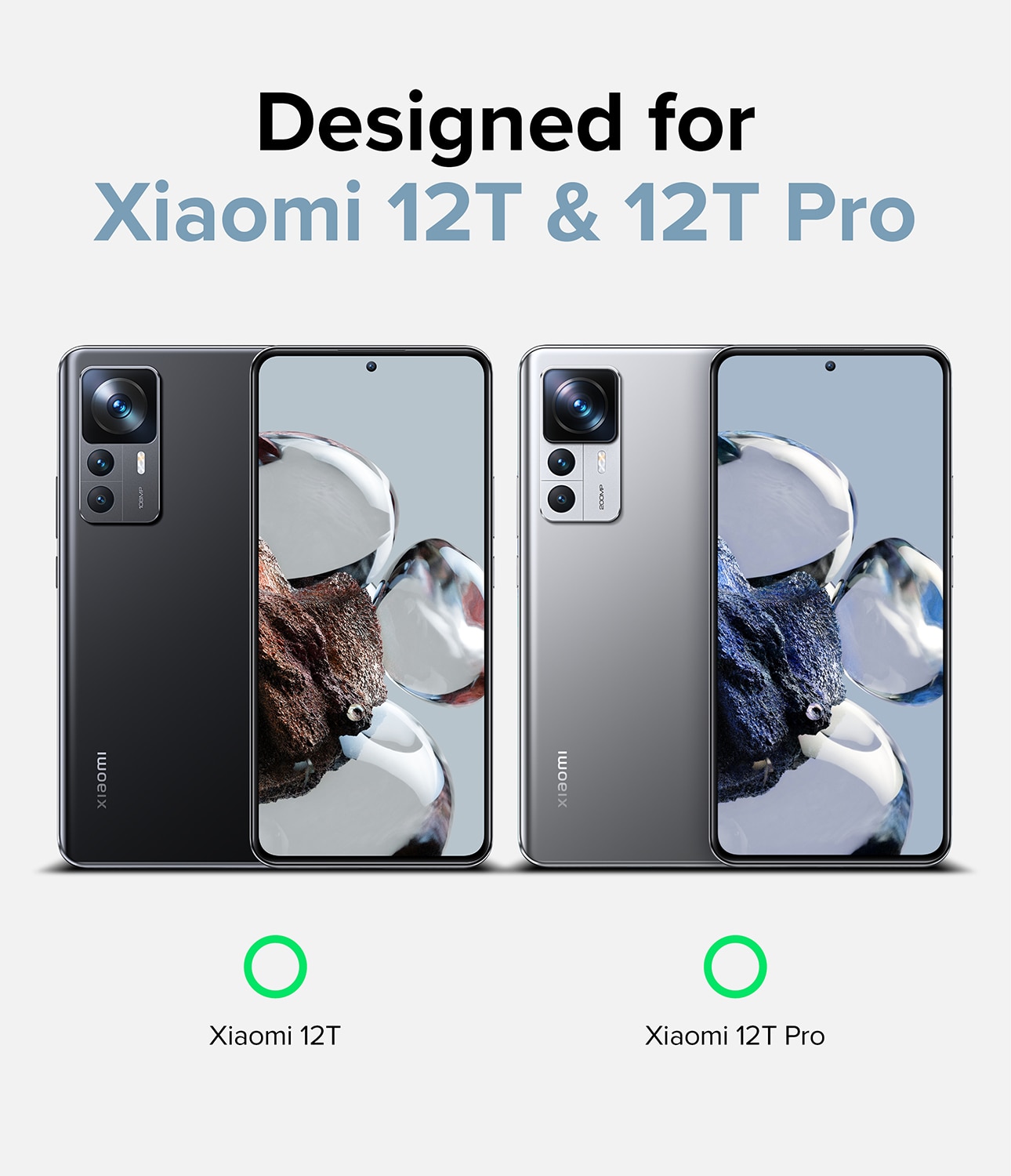 Funda Fusion X Xiaomi 12T/12T Pro negro