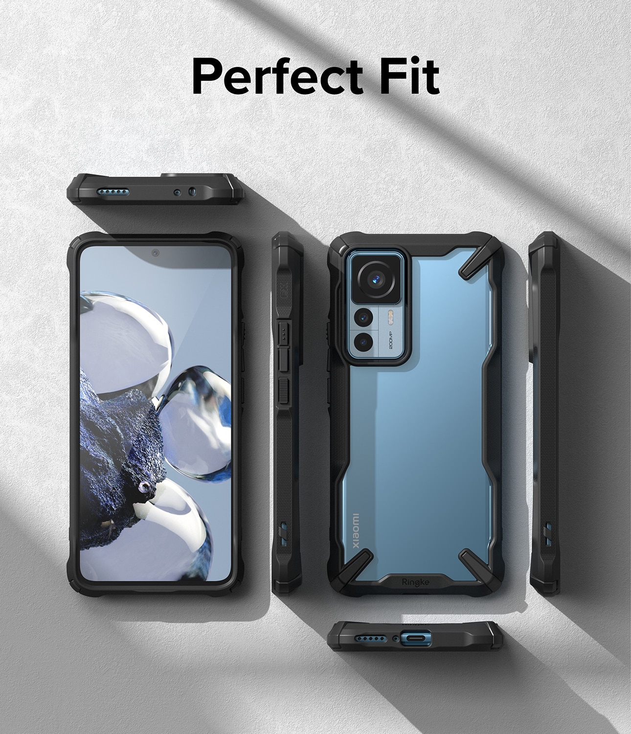 Funda Fusion X Xiaomi 12T/12T Pro Negro