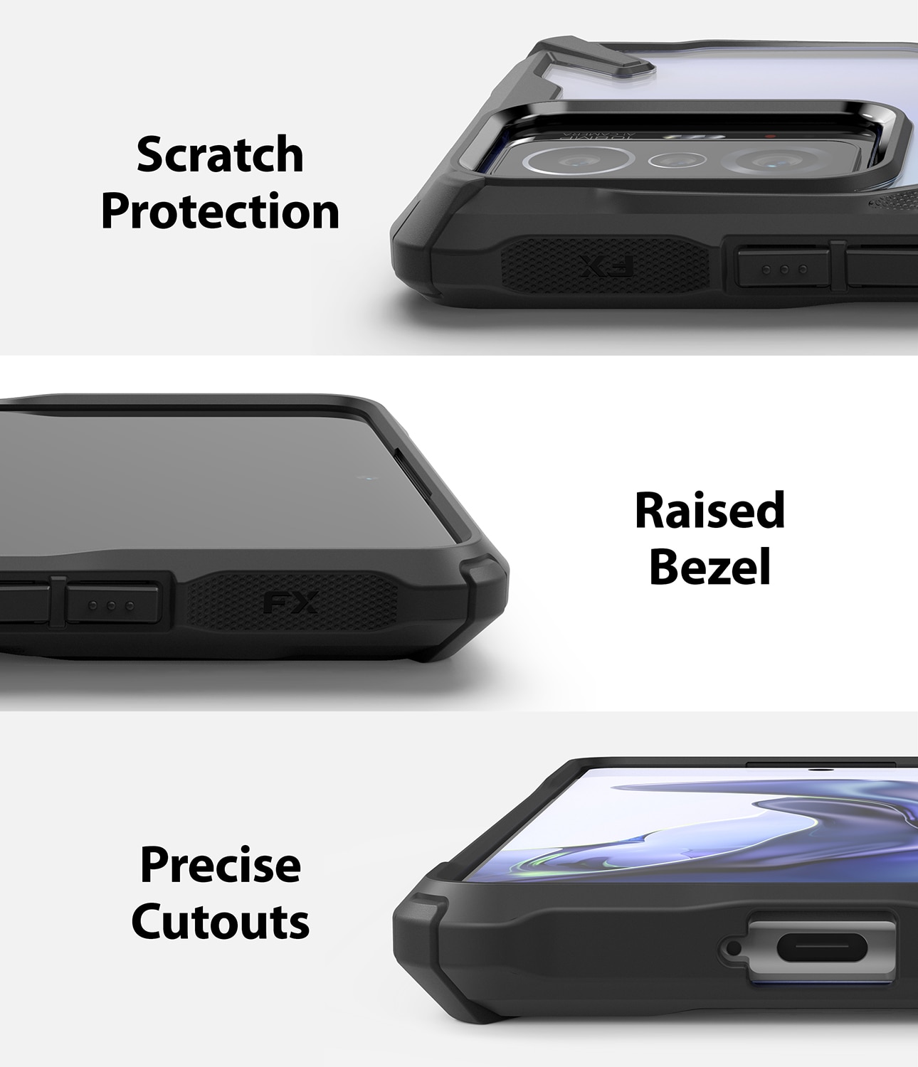 Funda Fusion X Xiaomi 11T/11T Pro Negro
