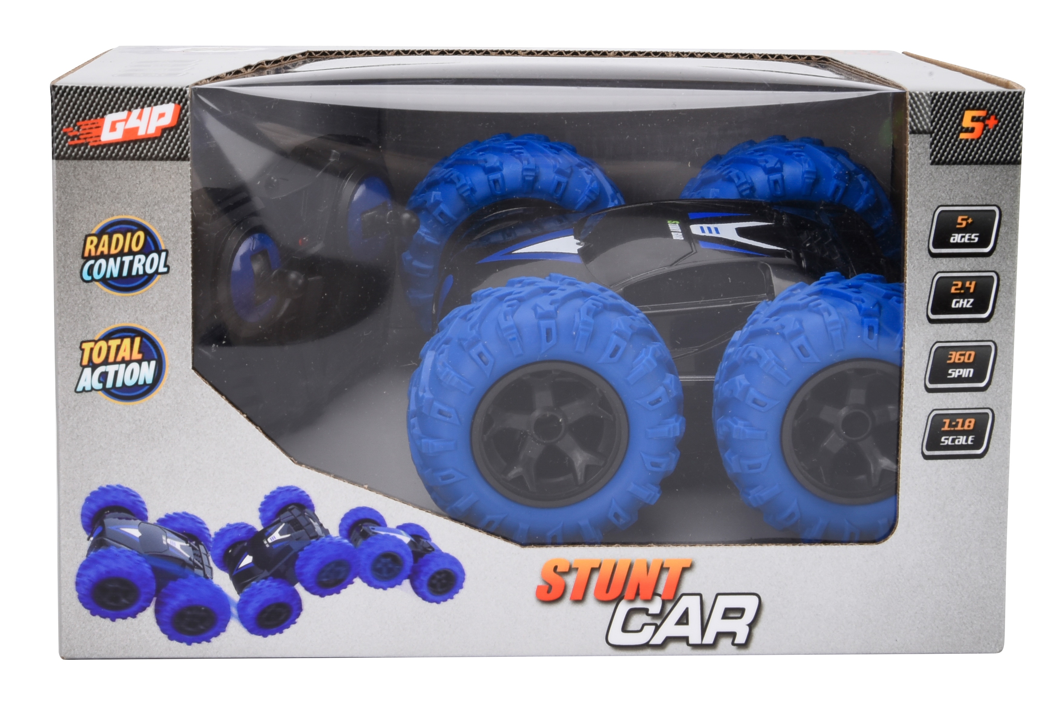360 Stunt Car V2, azul