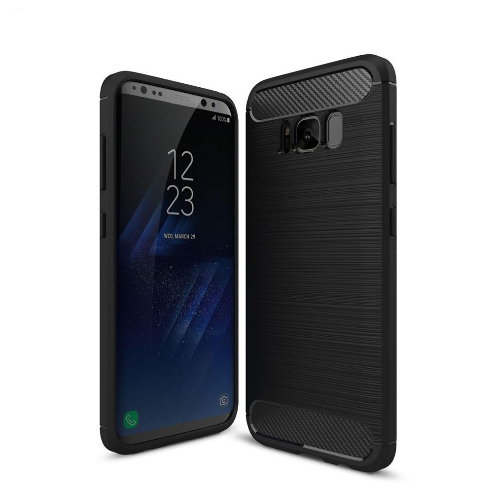 Funda Brushed TPU Case Samsung Galaxy S8 Black