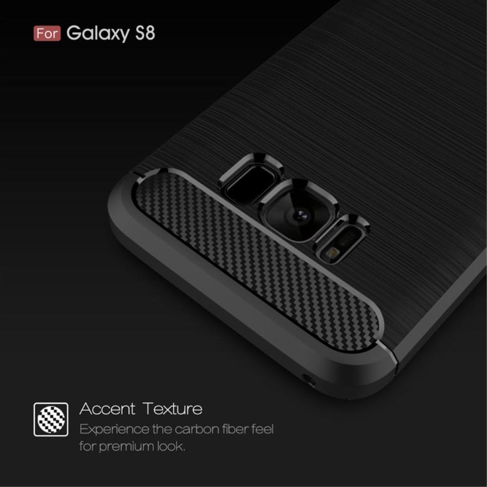 Funda Brushed TPU Case Samsung Galaxy S8 Black