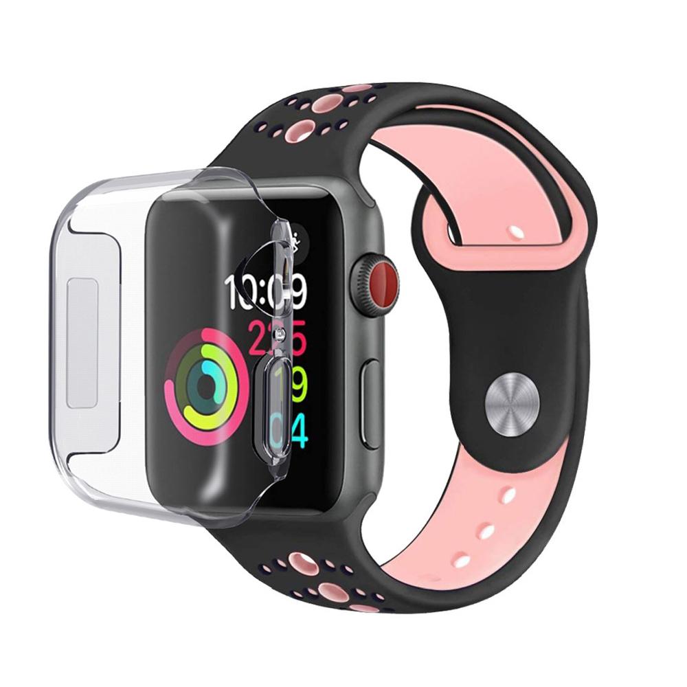 Funda Full Protection Apple Watch 44mm Clear