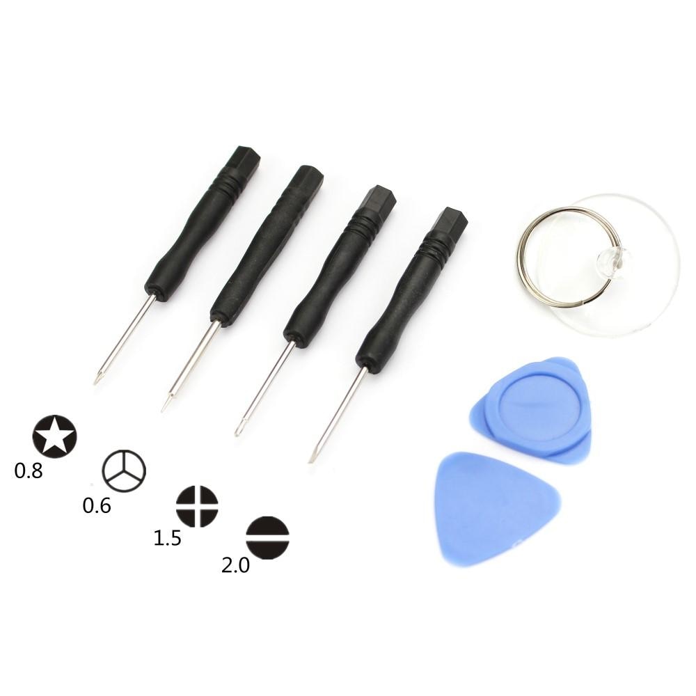 Kit de herramientas para iPhone - 9 piezas Negro