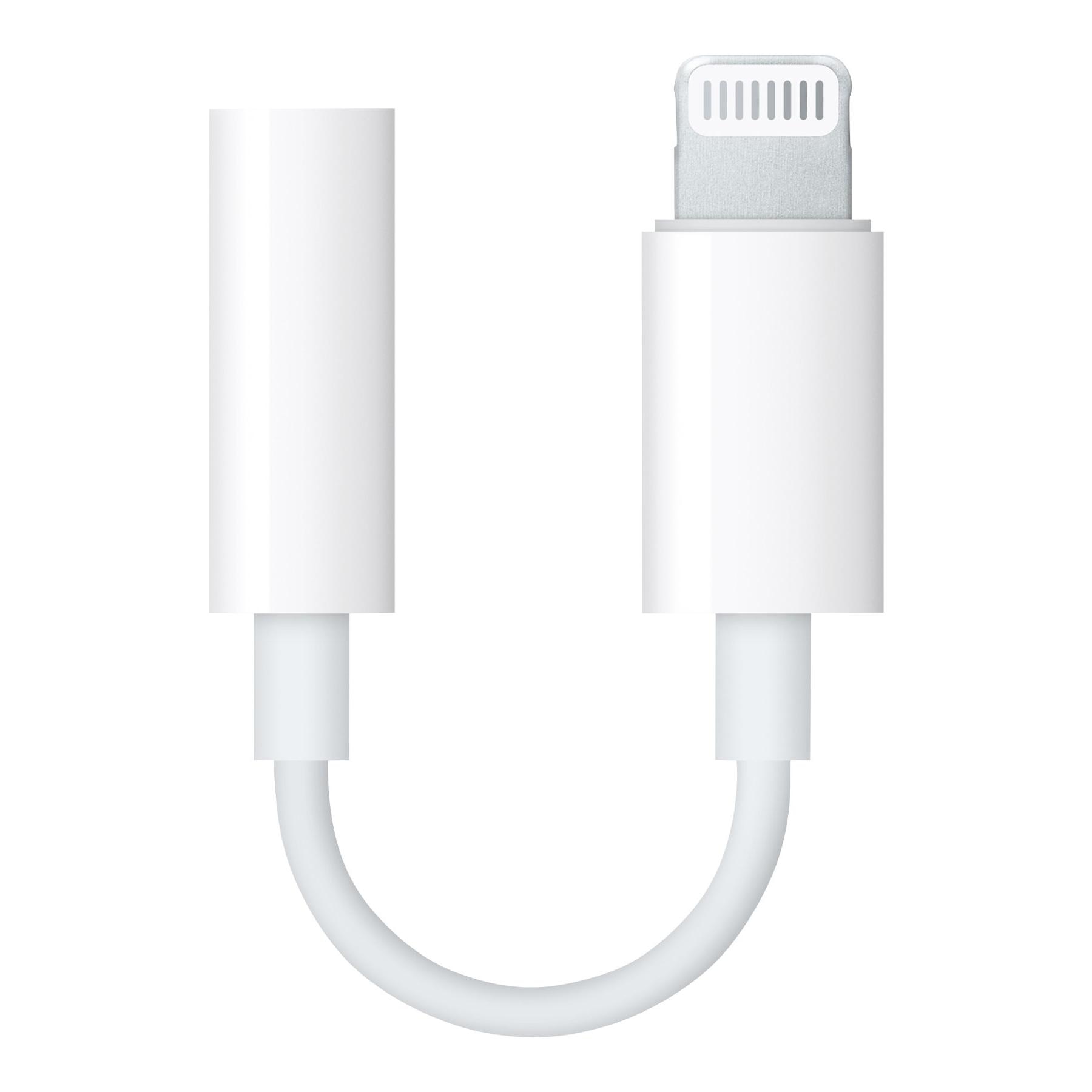 Adaptador de auriculares Lightning a 3,5 mm Lightning Blanco