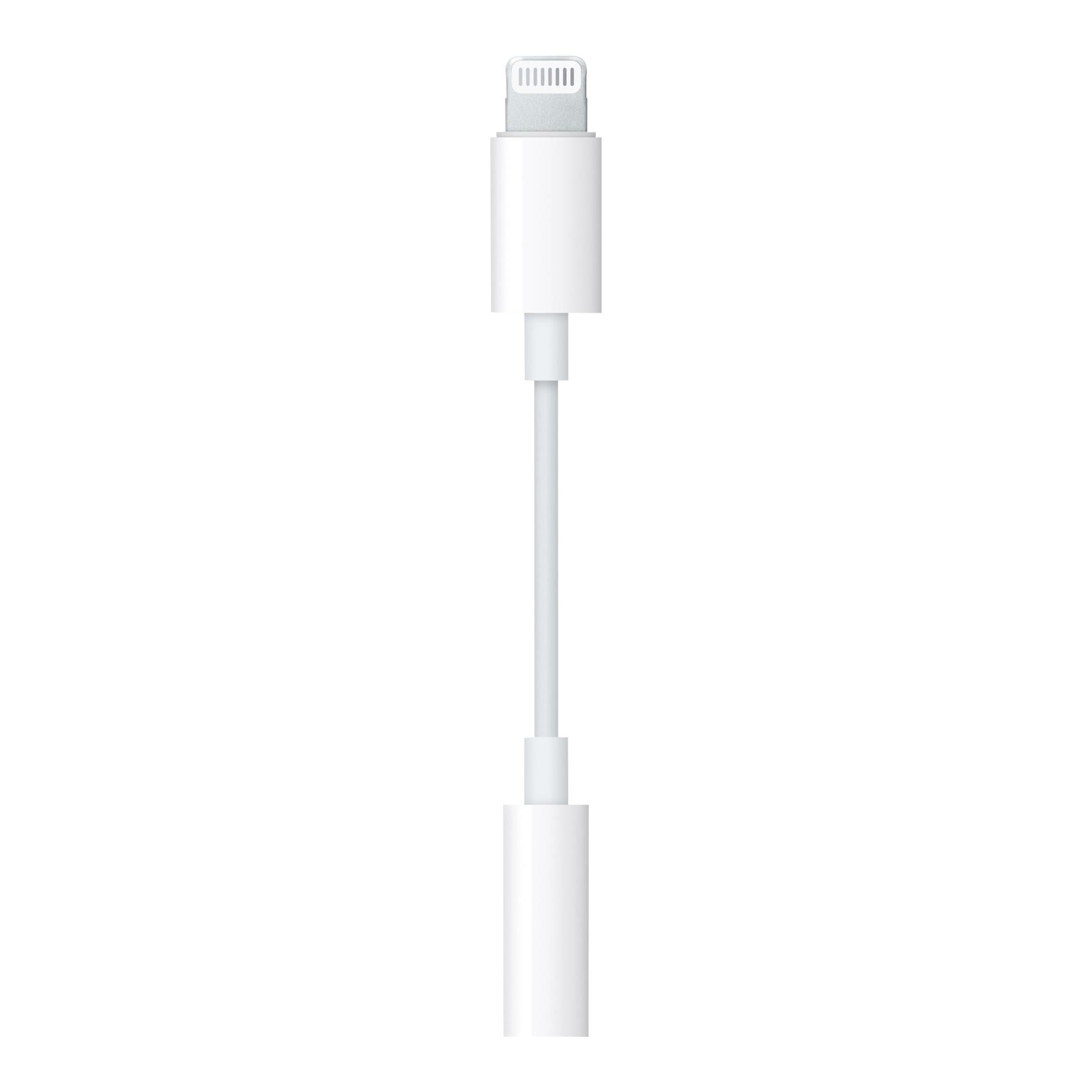 Adaptador de auriculares Lightning a 3,5 mm Lightning Blanco