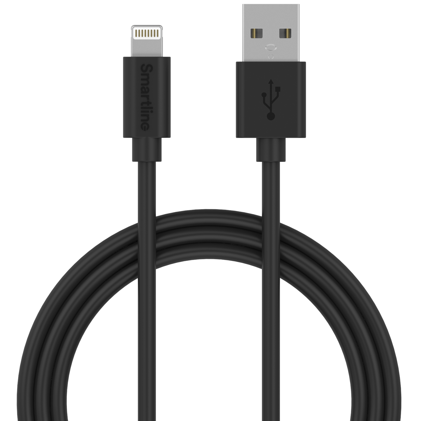 Cable USB-A a Lightning 3 metros Negro
