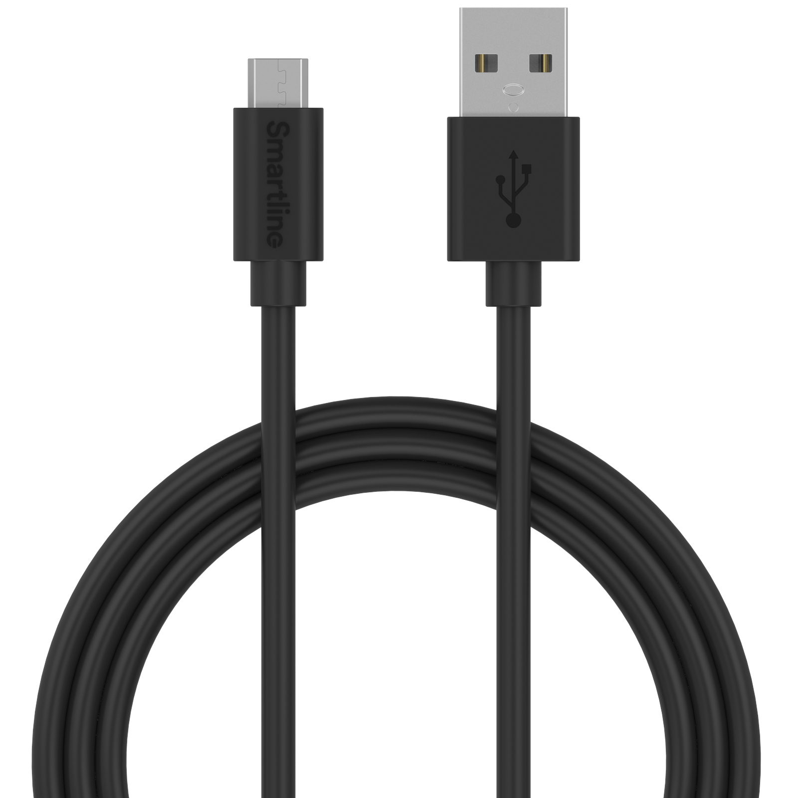 Cable USB-A a MicroUSB 2 metros Negro