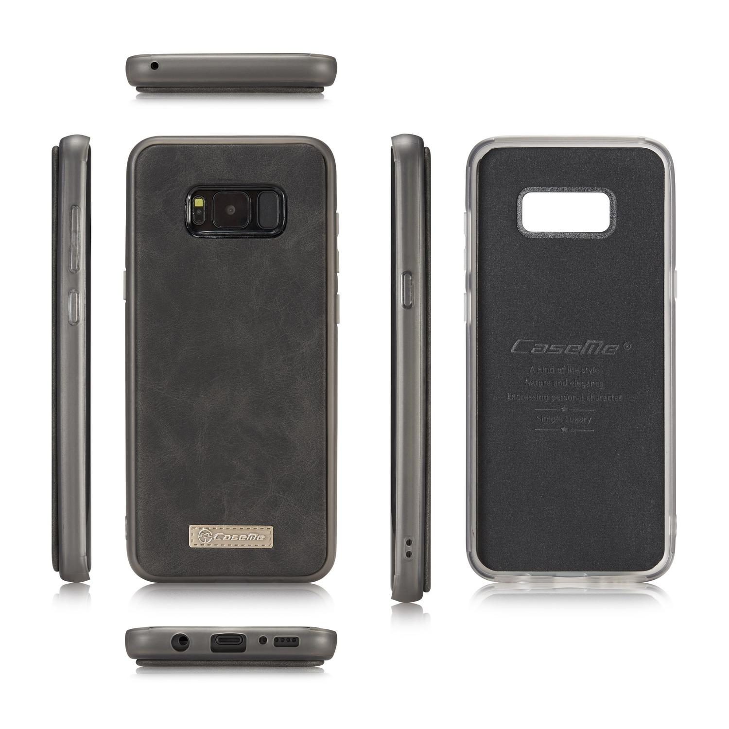 Multi-slot Flip Cover Samsung Galaxy S8 Gris