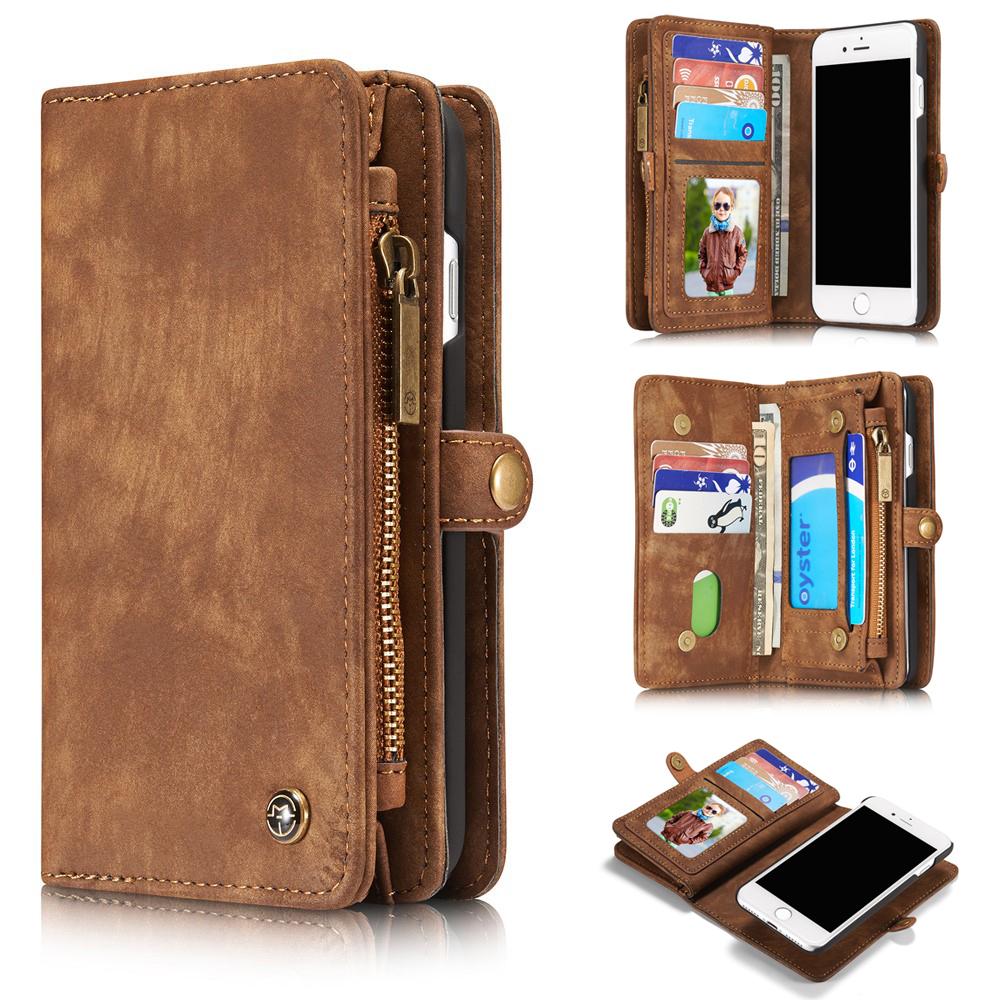 Cartera Multi-Slot iPhone SE 2022 Marrón