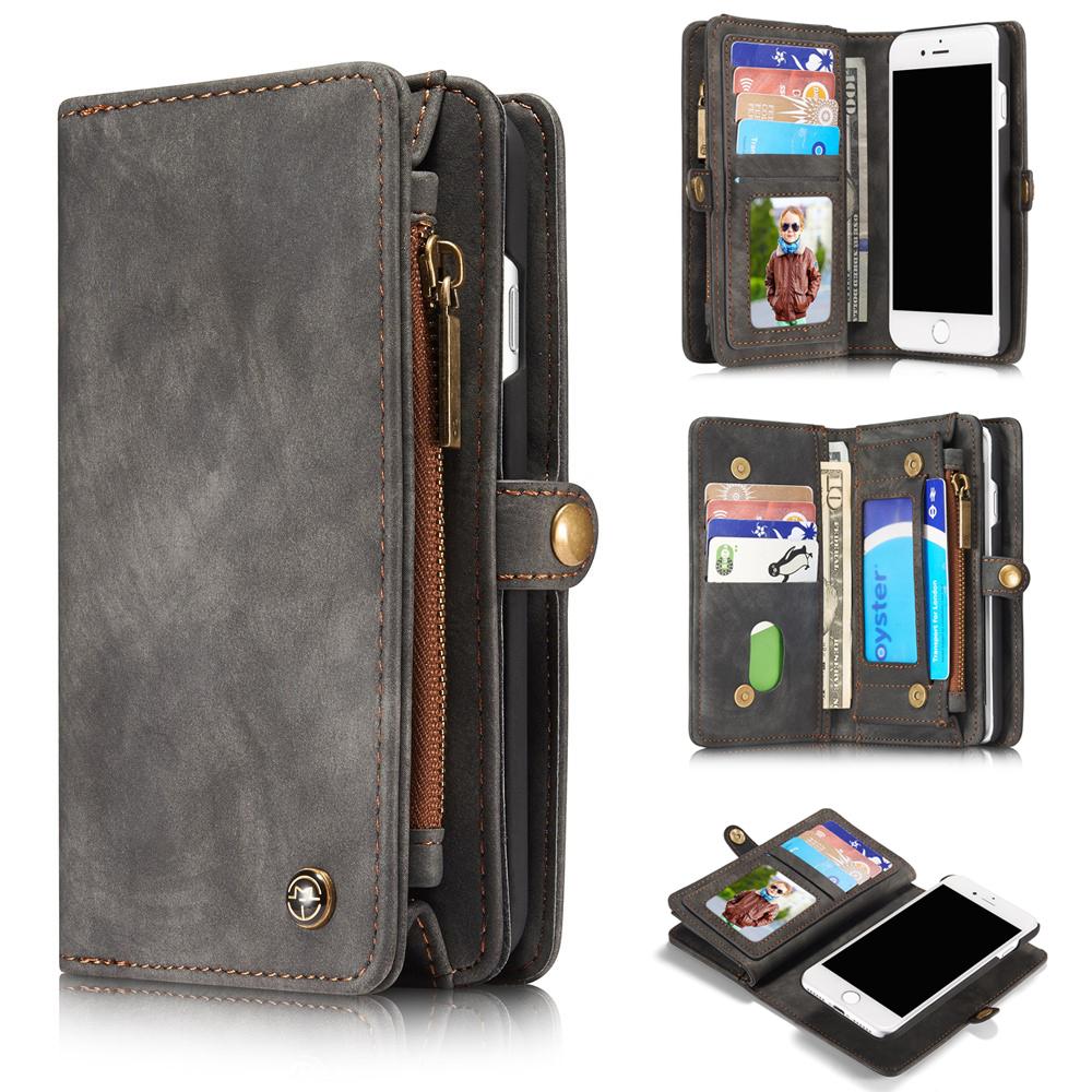 Cartera Multi-Slot iPhone SE 2022 Gris