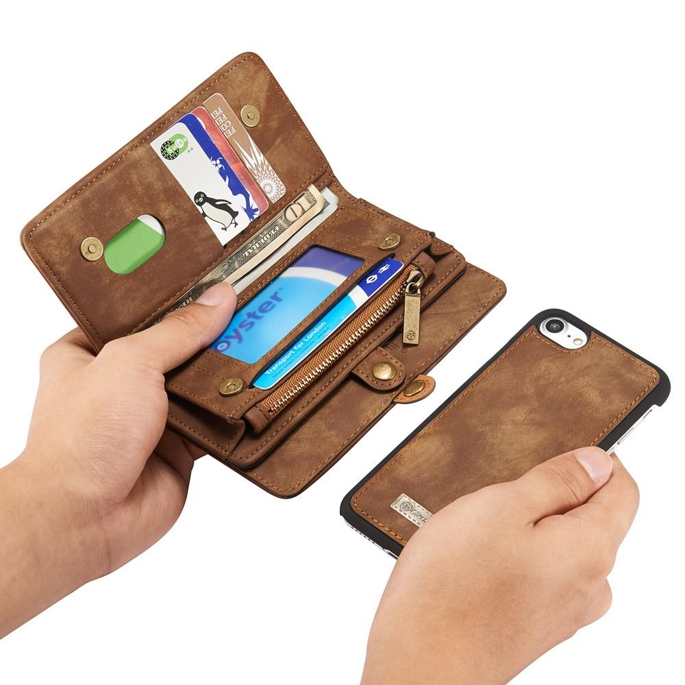 Cartera Multi-Slot iPhone 8 Marrón