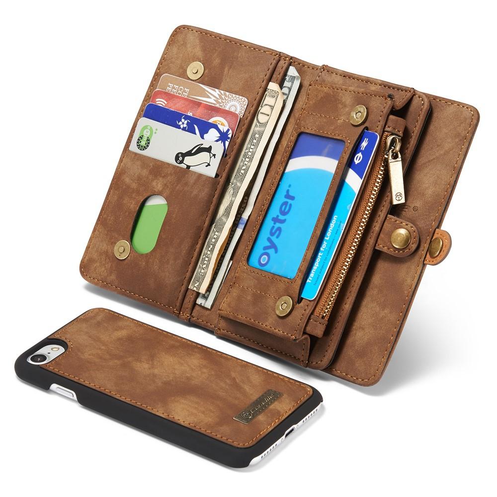 Cartera Multi-Slot iPhone 8 Marrón
