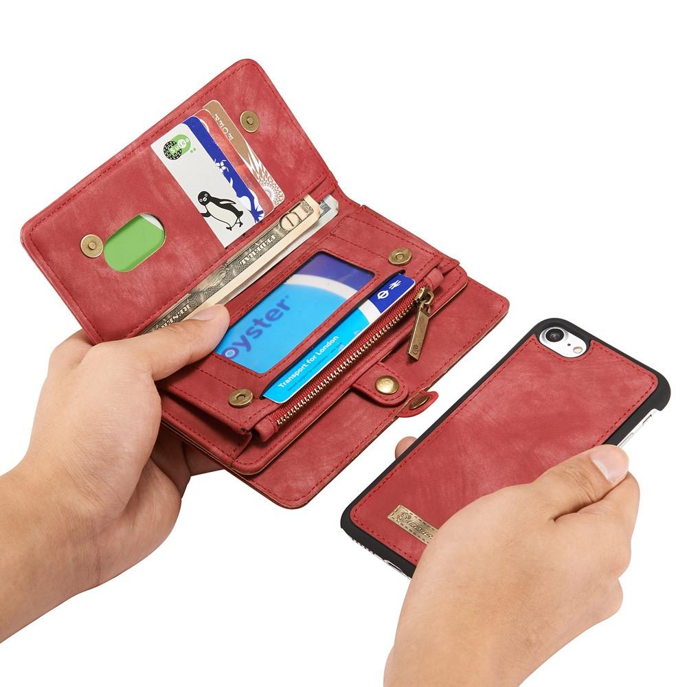 Cartera Multi-Slot iPhone SE 2022 Rojo
