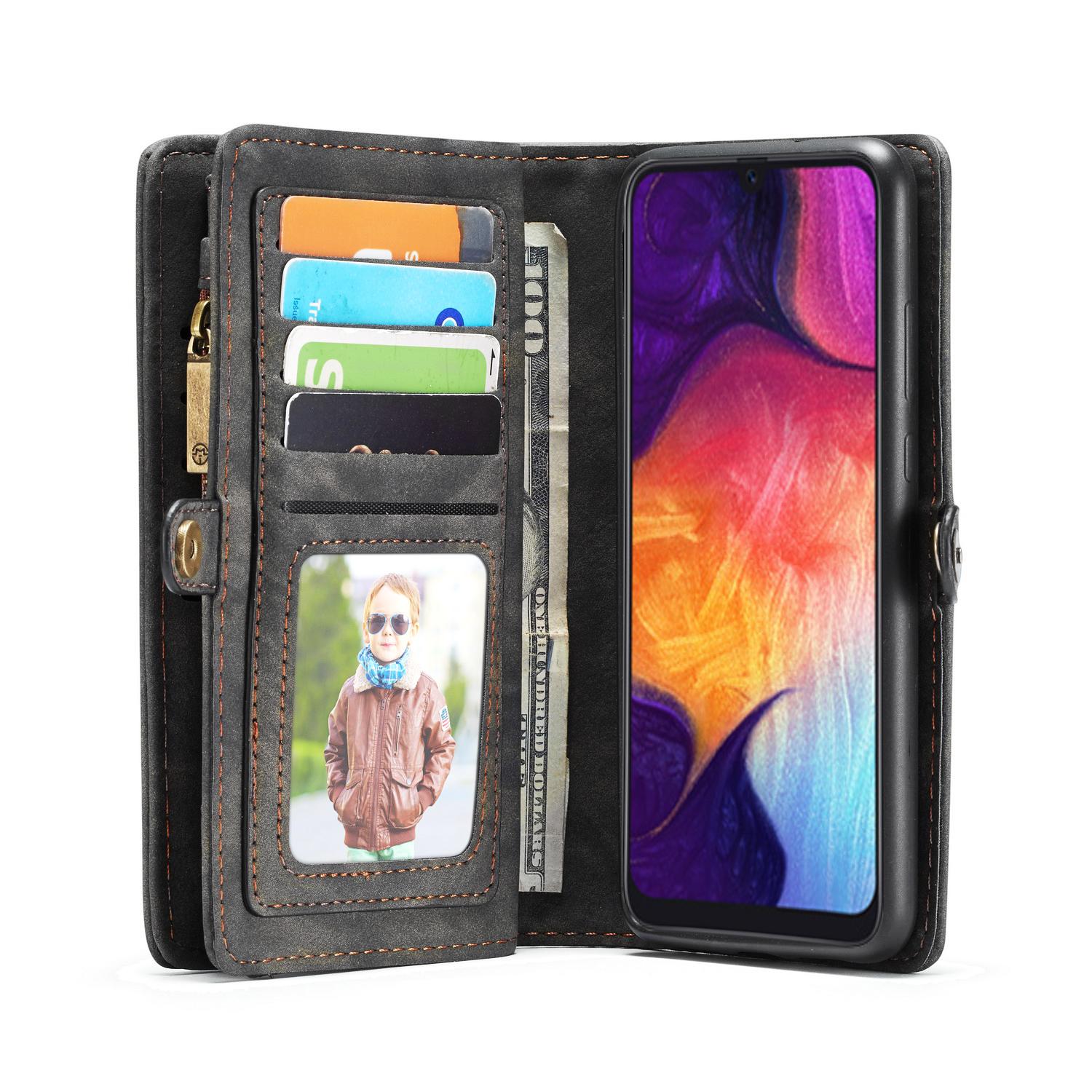 Cartera Multi-Slot Samsung Galaxy A50 Gris