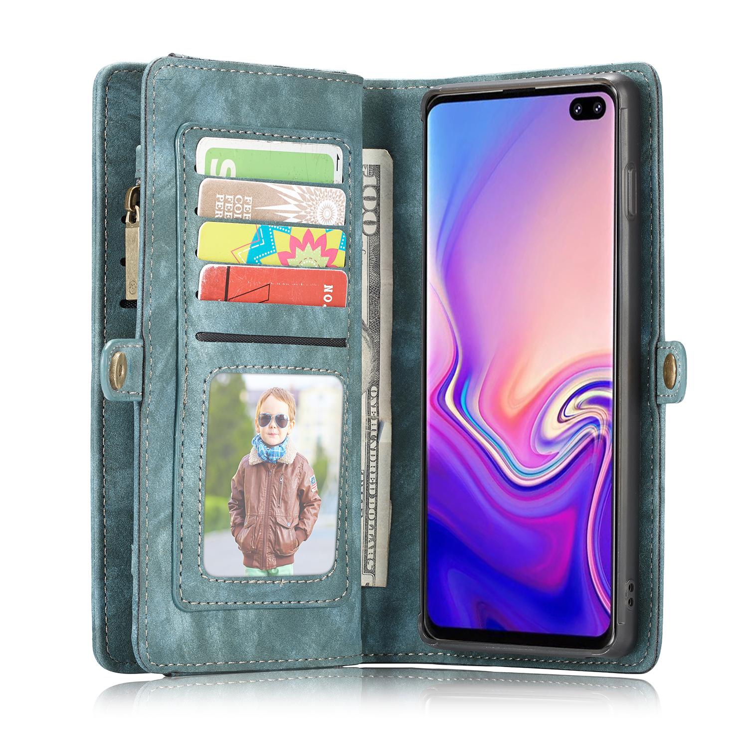 Cartera Multi-Slot Samsung Galaxy S10 Plus Azul