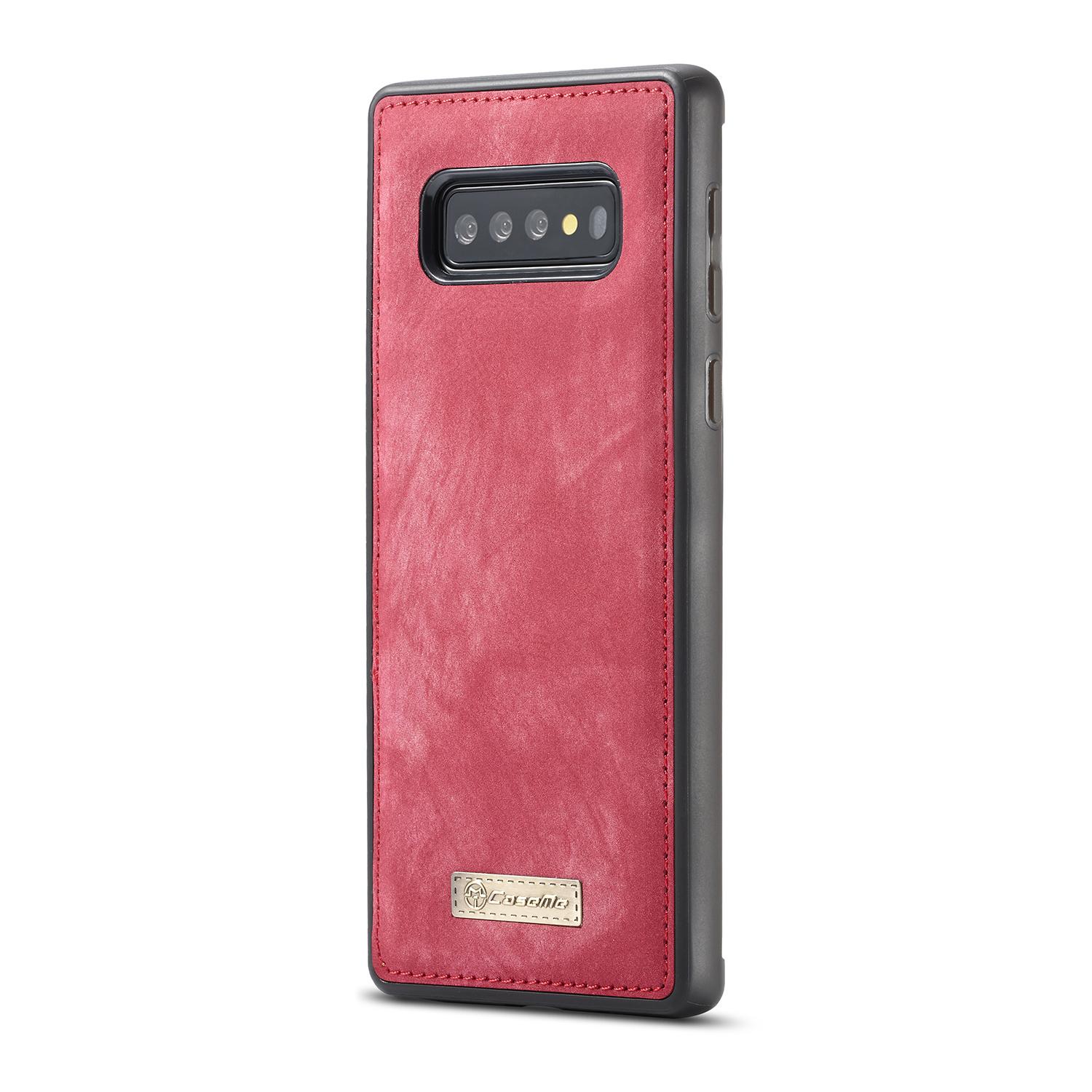 Cartera Multi-Slot Samsung Galaxy S10 Plus Rojo