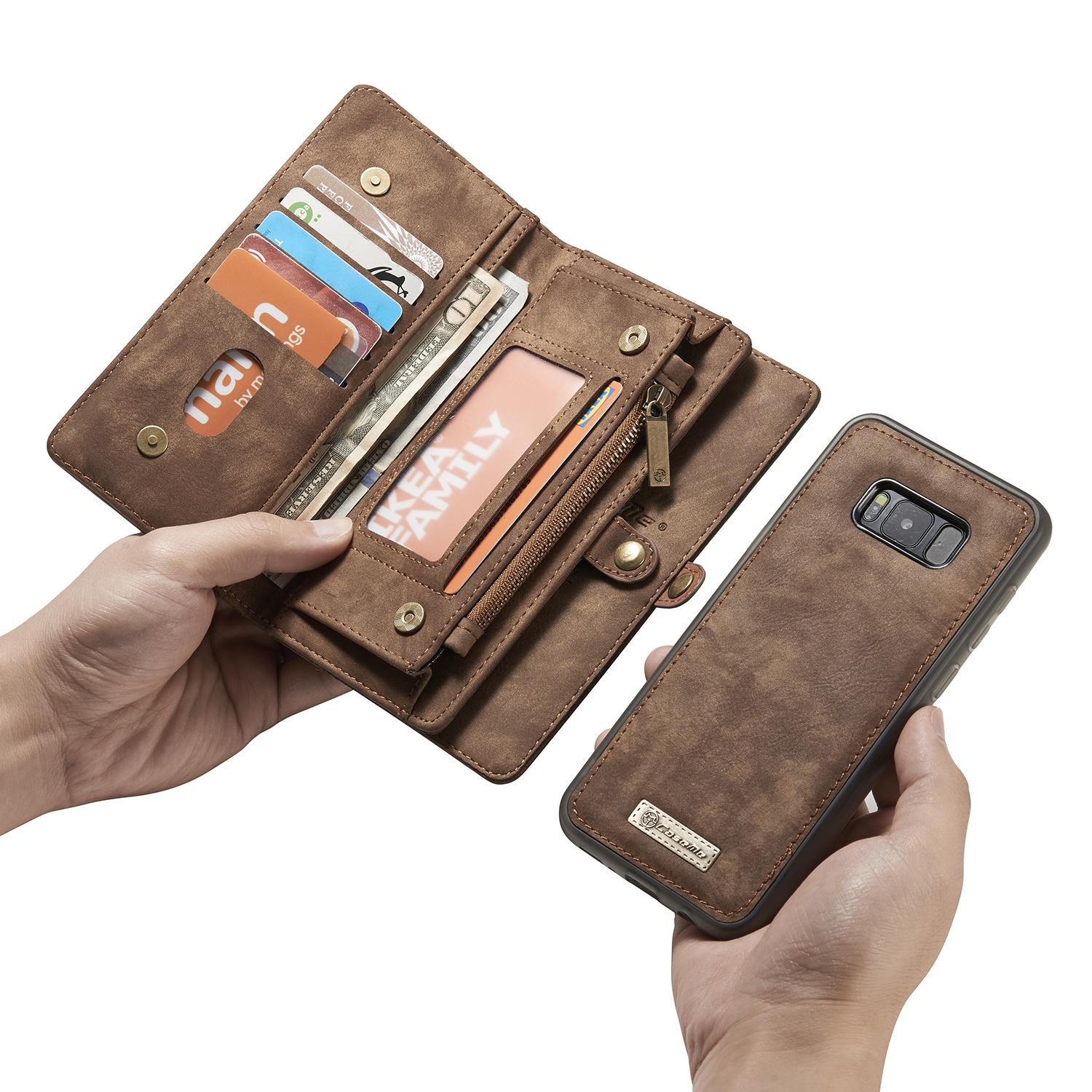 Cartera Multi-Slot Samsung Galaxy S8 Marrón