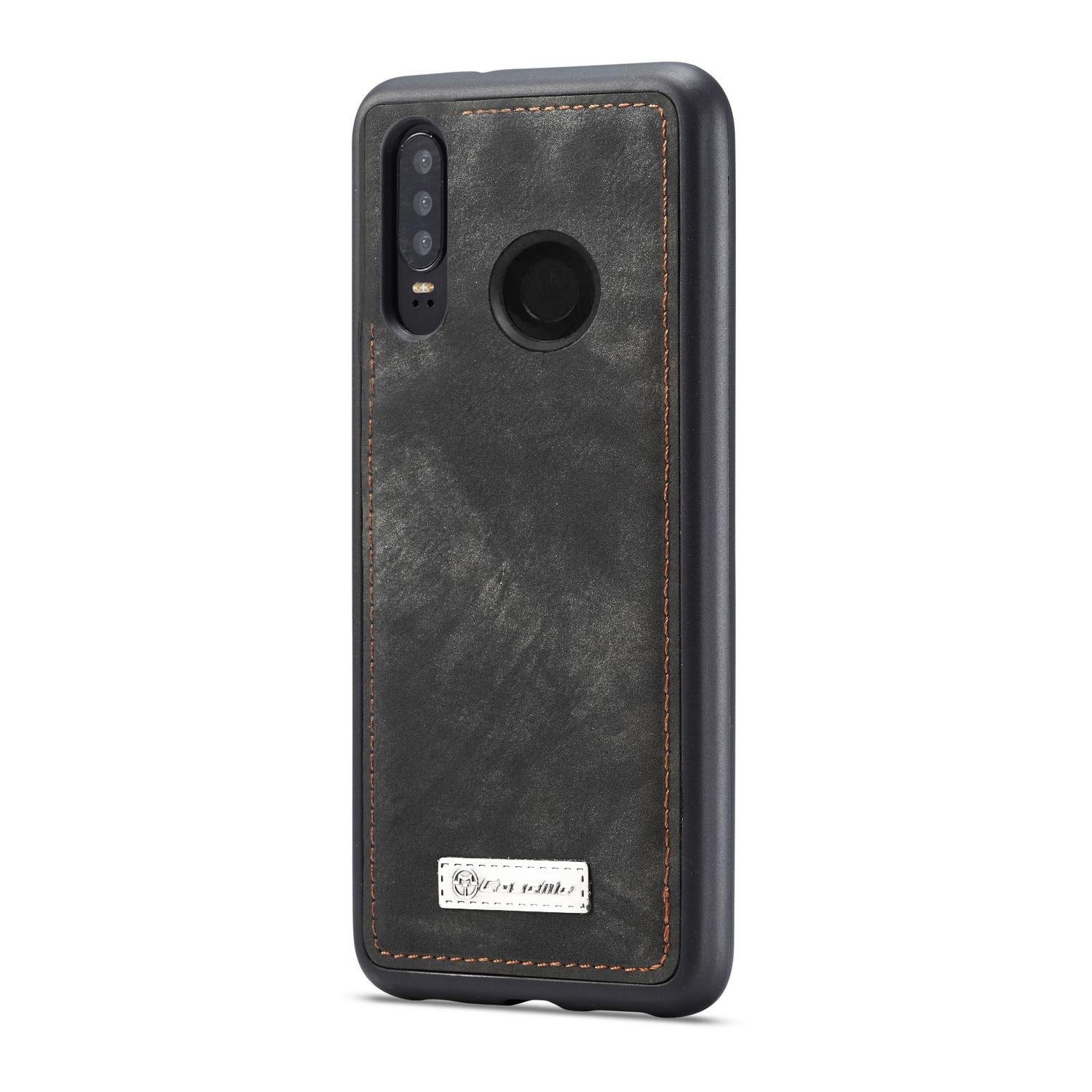 Cartera Multi-Slot Huawei P30 Lite Gris