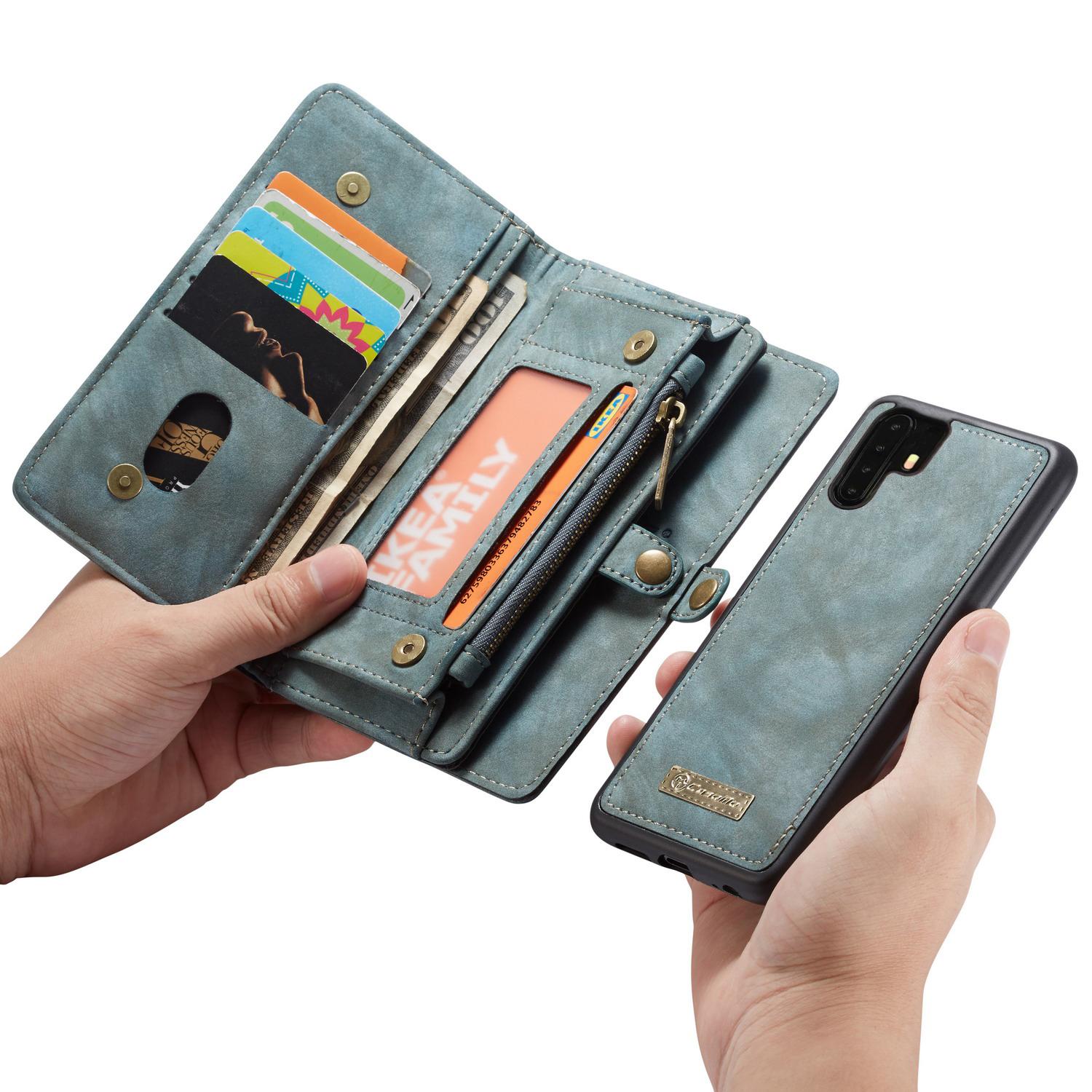 Cartera Multi-Slot Huawei P30 Pro Azul