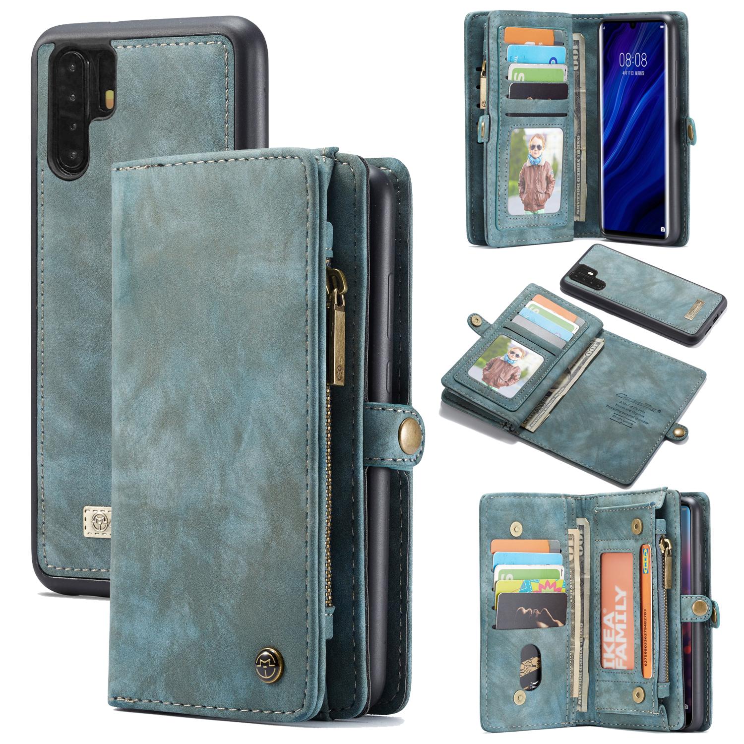 Cartera Multi-Slot Huawei P30 Pro Azul