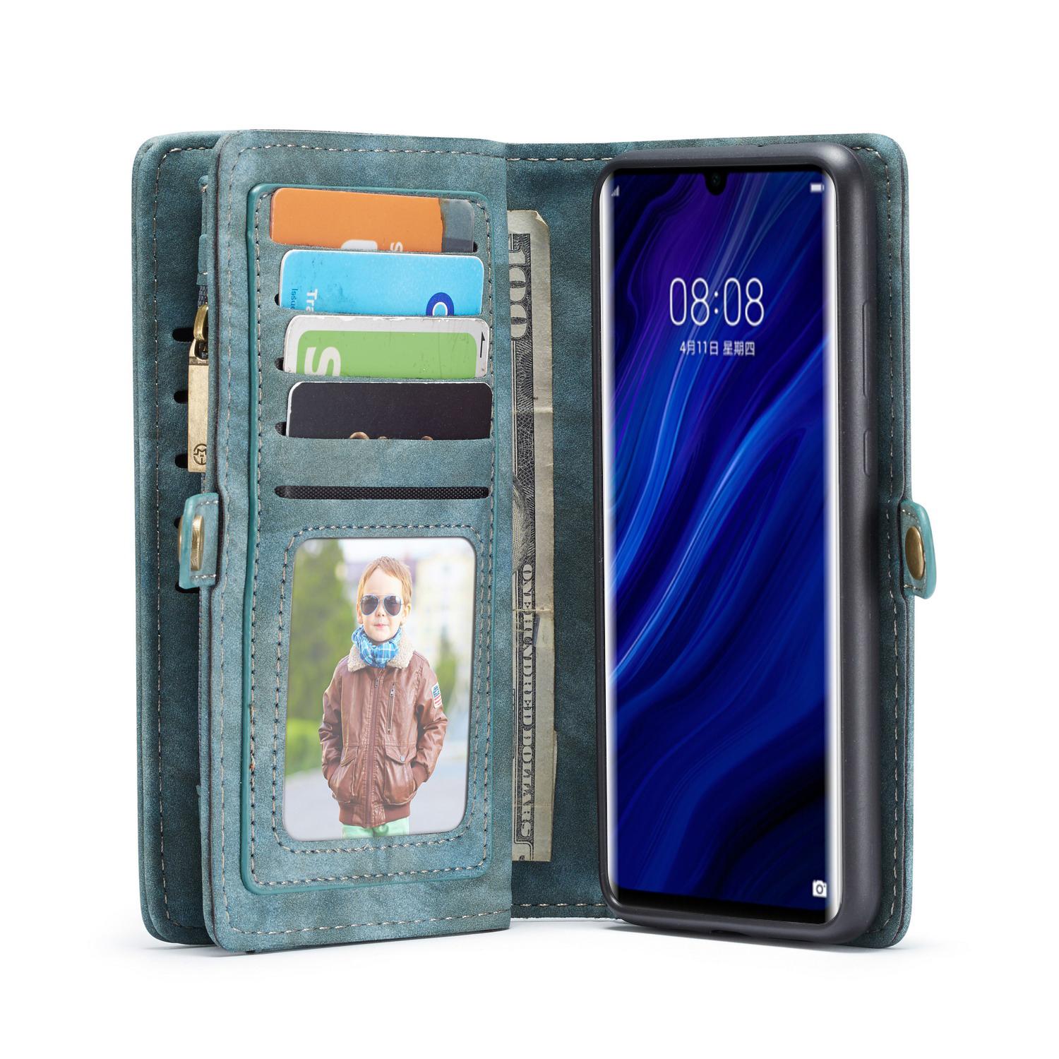 Cartera Multi-Slot Huawei P30 Pro Azul