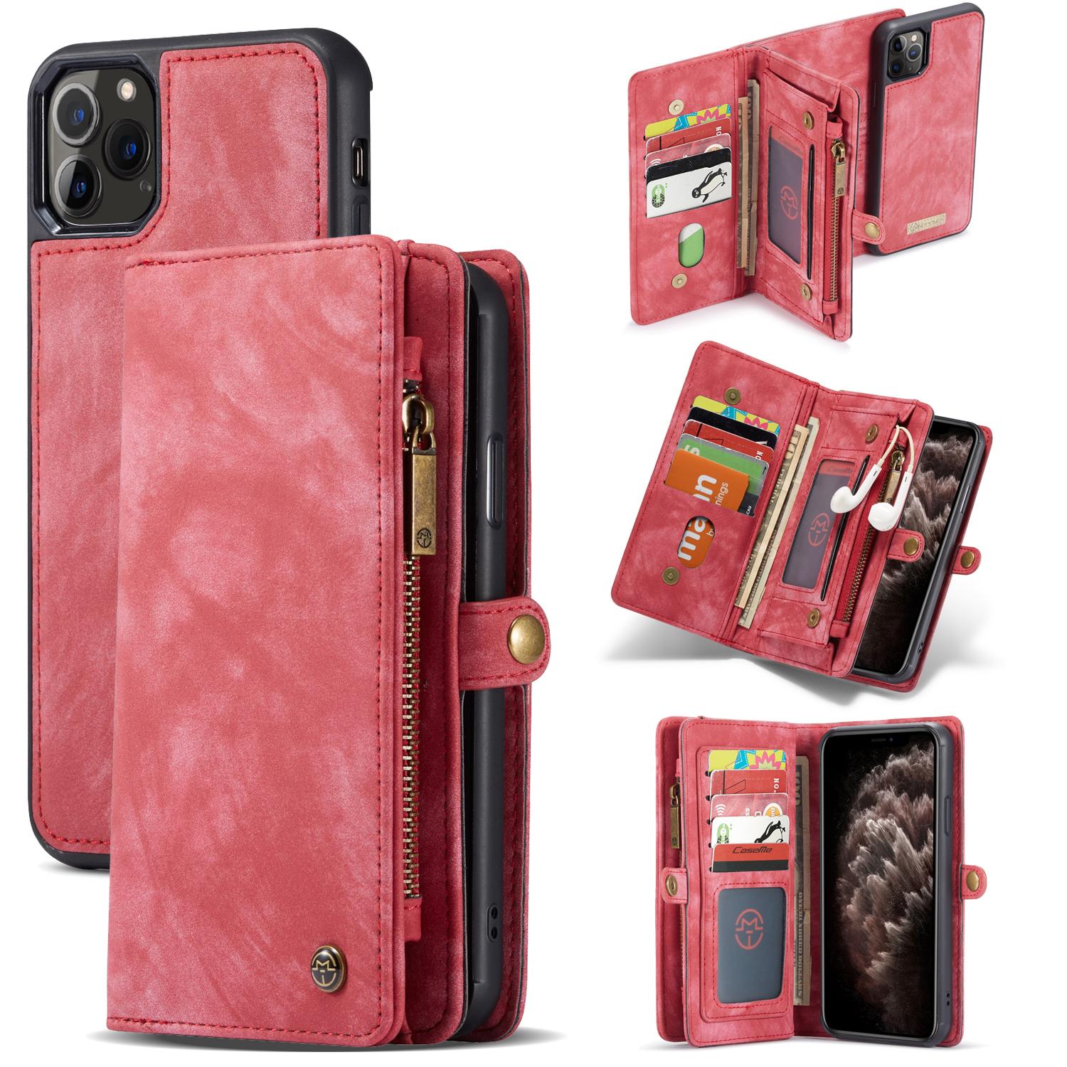 Cartera Multi-Slot iPhone 11 Pro Max Rojo