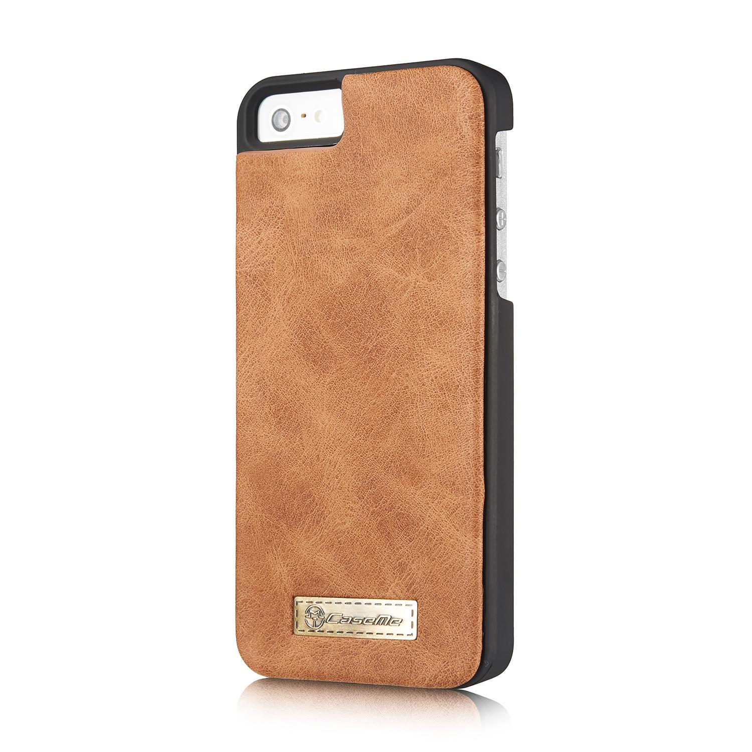 Cartera Multi-Slot Apple iPhone 5/5S/SE Marrón