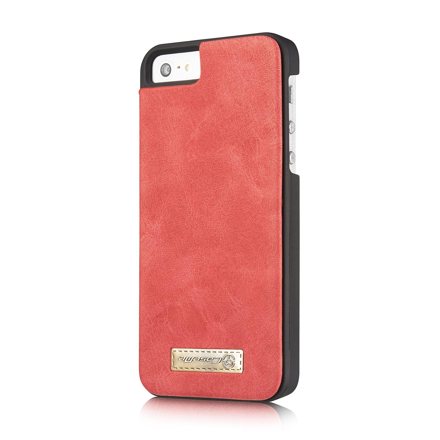 Cartera Multi-Slot Apple iPhone 5/5S/SE Rojo