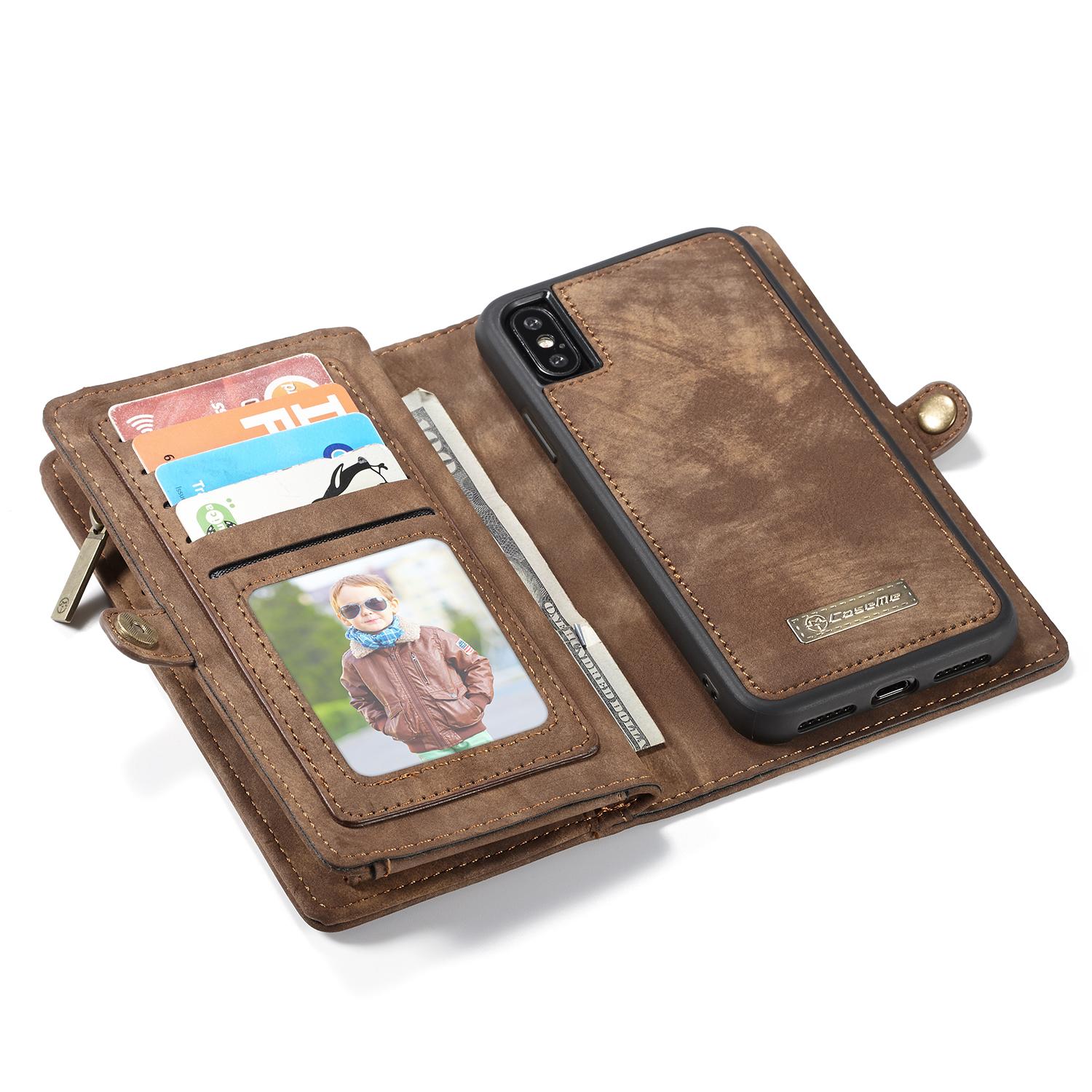 Cartera Multi-Slot iPhone X/XS Marrón