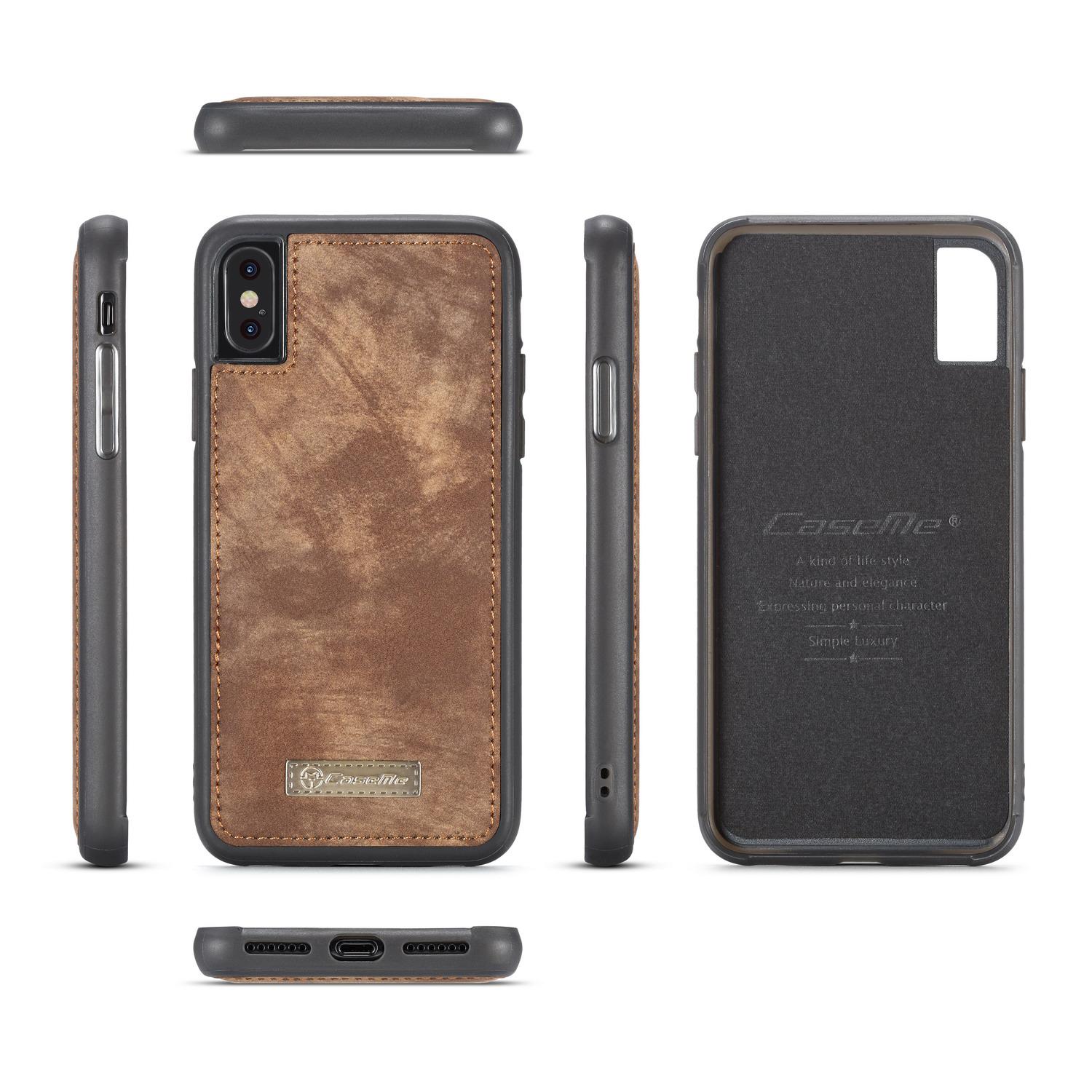 Cartera Multi-Slot iPhone X/XS Marrón