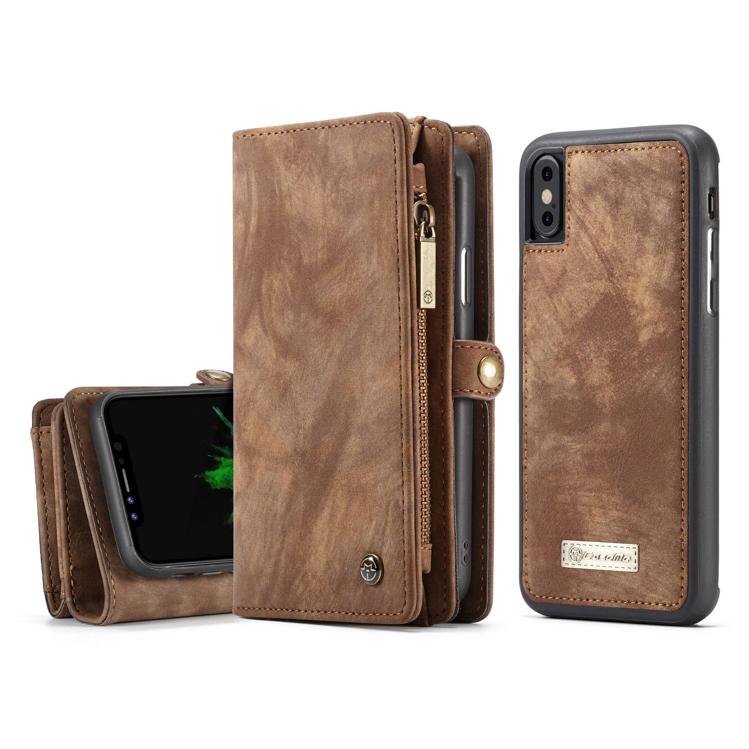 Cartera Multi-Slot iPhone X/XS Marrón