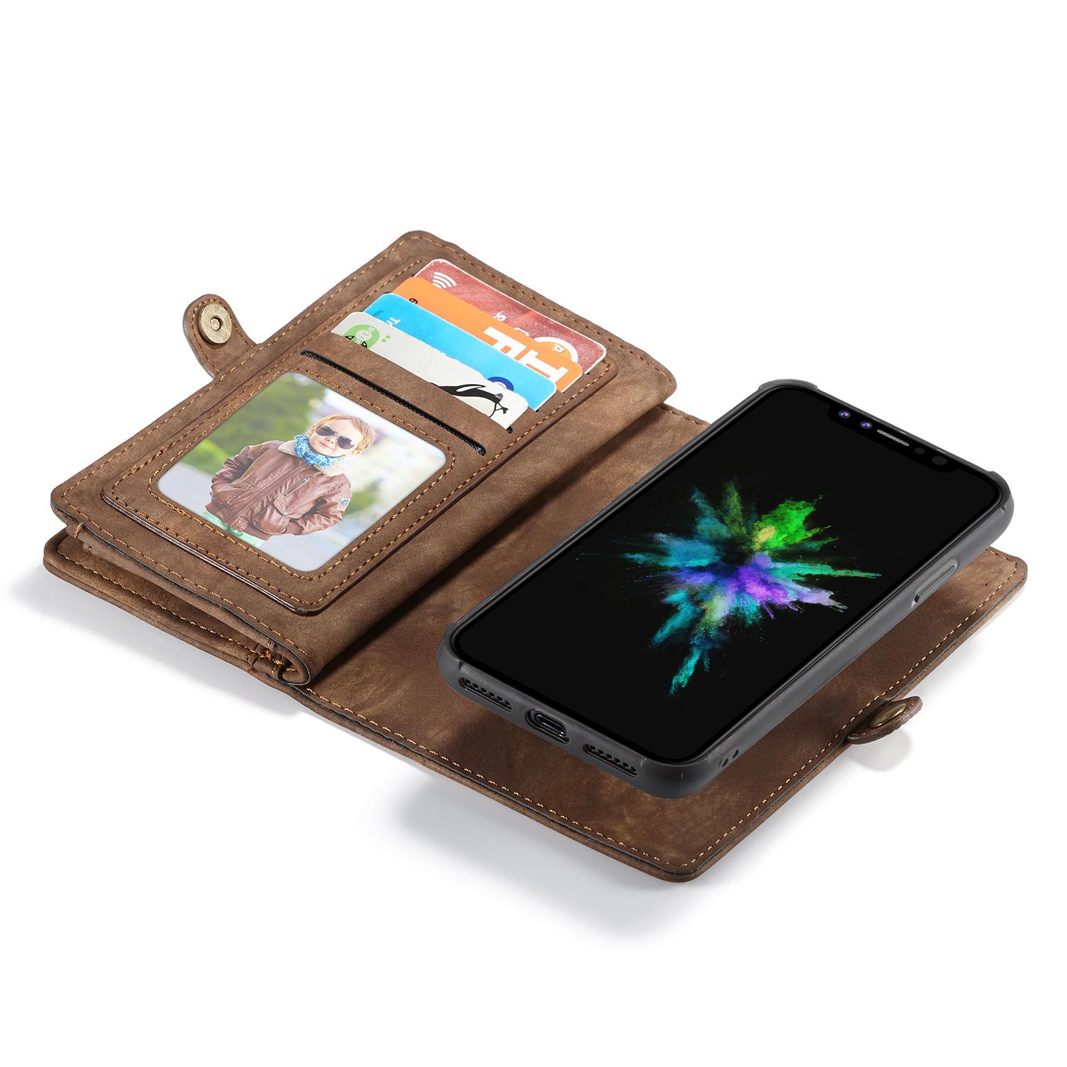 Cartera Multi-Slot iPhone X/XS Marrón