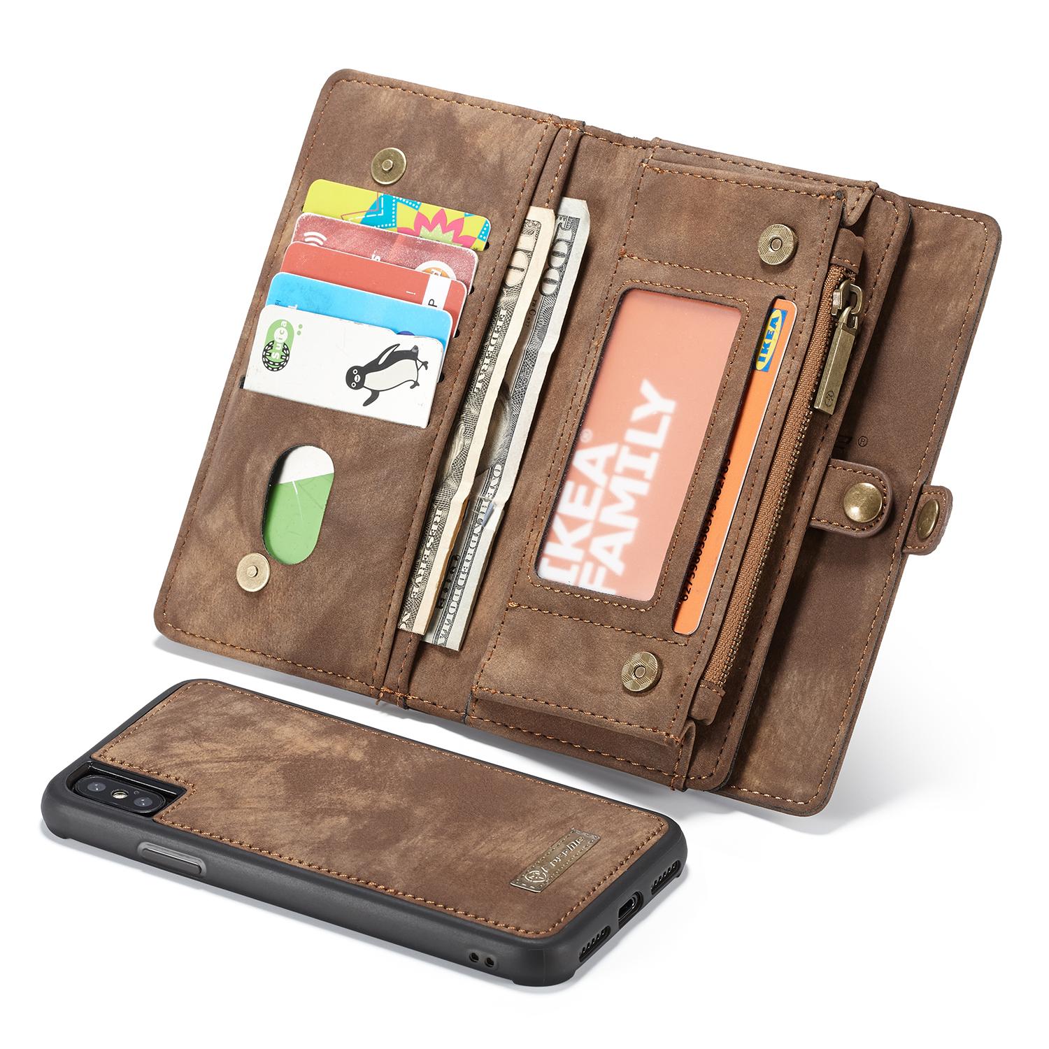 Cartera Multi-Slot iPhone X/XS Marrón