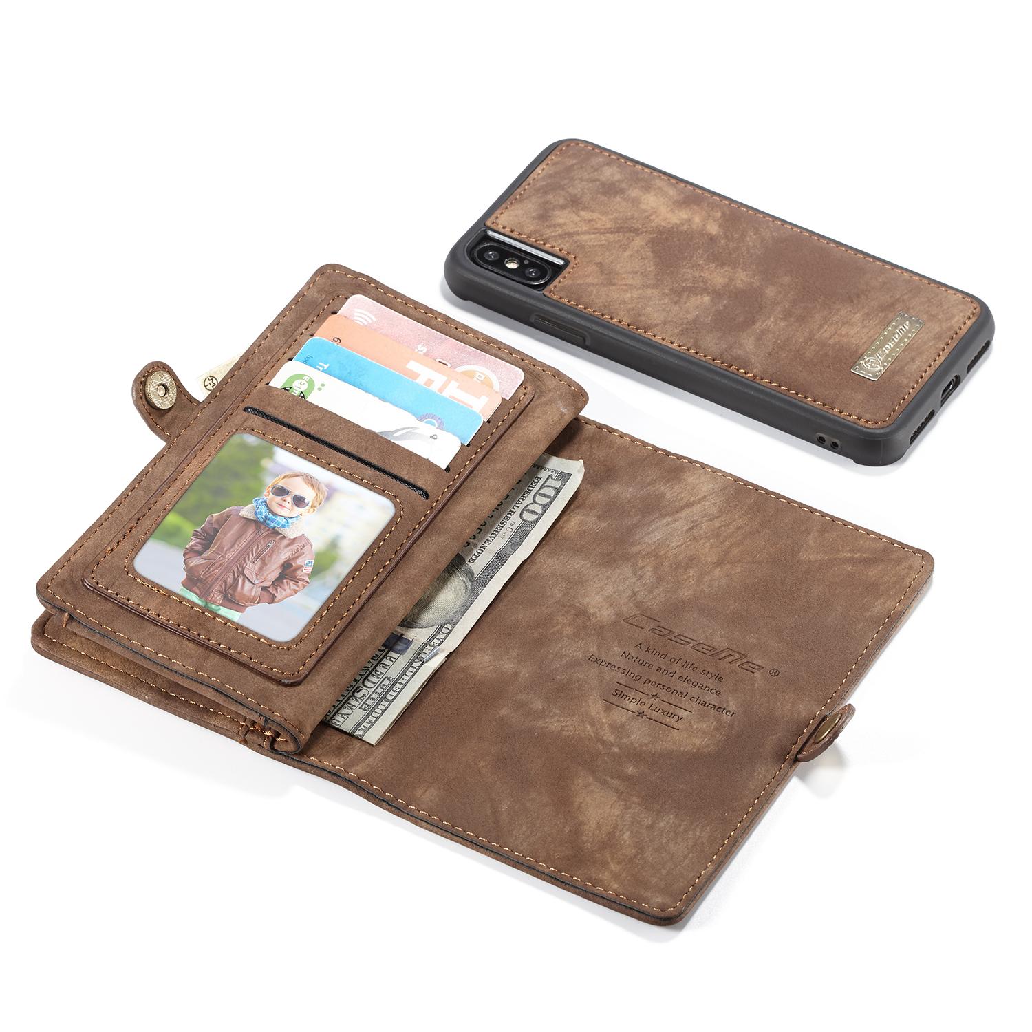 Cartera Multi-Slot iPhone X/XS Marrón