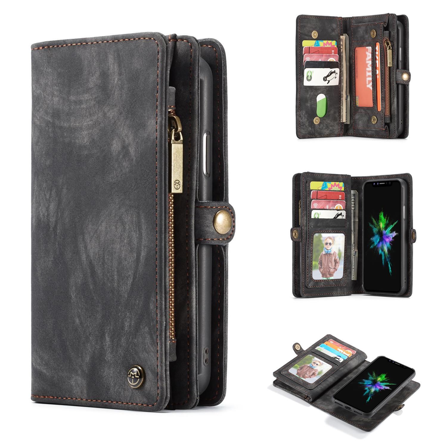 Cartera Multi-Slot iPhone X/XS Gris