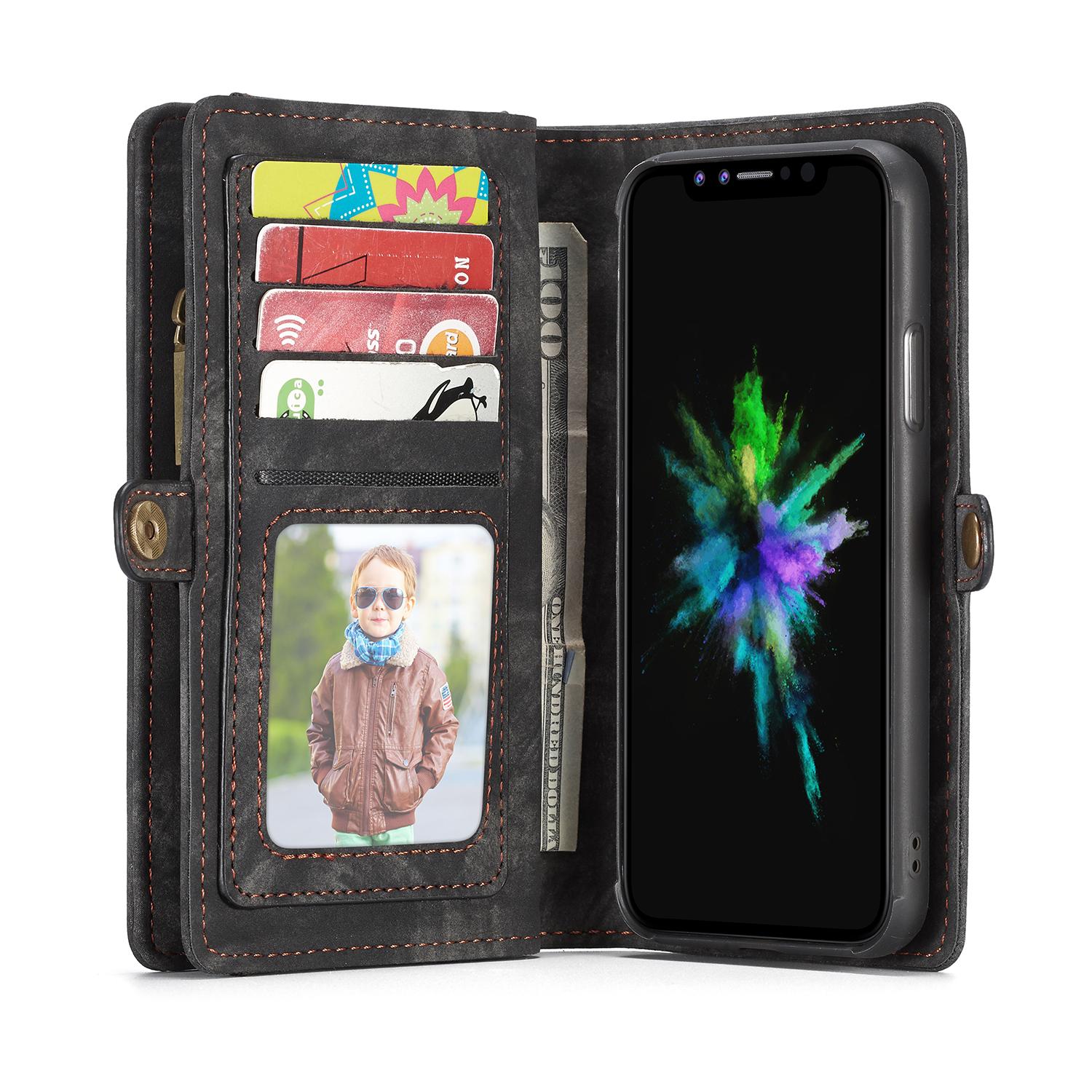Cartera Multi-Slot iPhone X/XS Gris