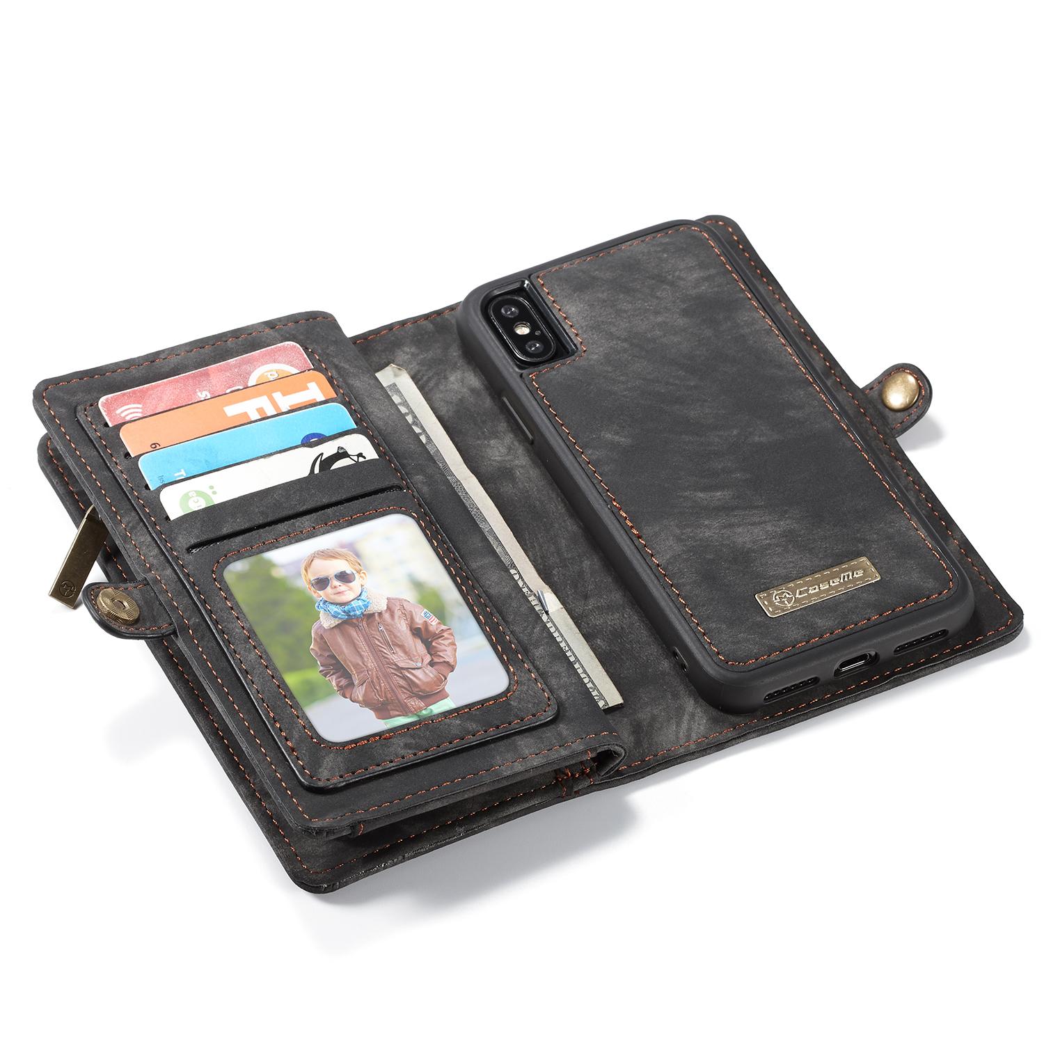 Cartera Multi-Slot iPhone X/XS Gris
