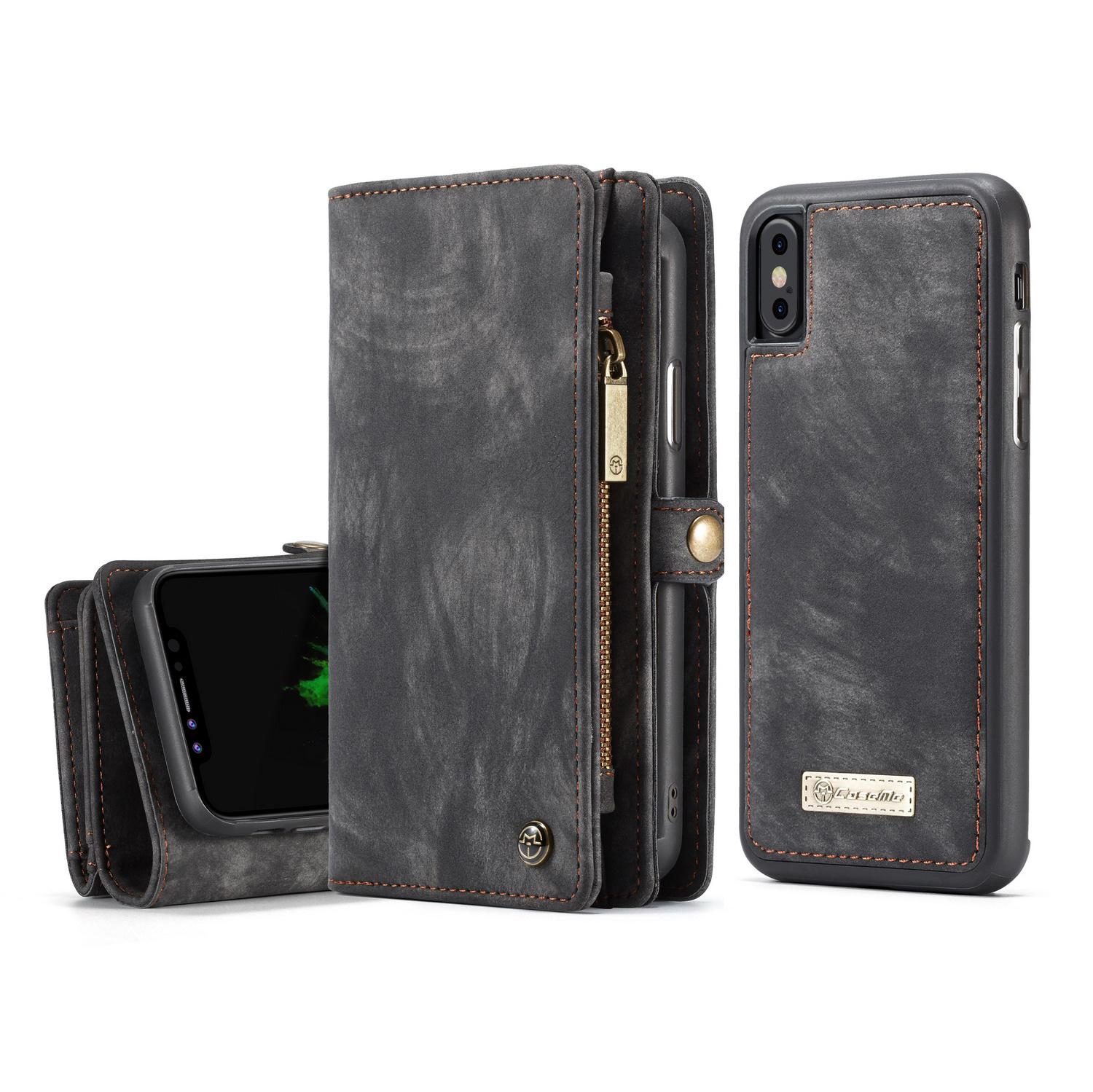 Cartera Multi-Slot iPhone X/XS Gris
