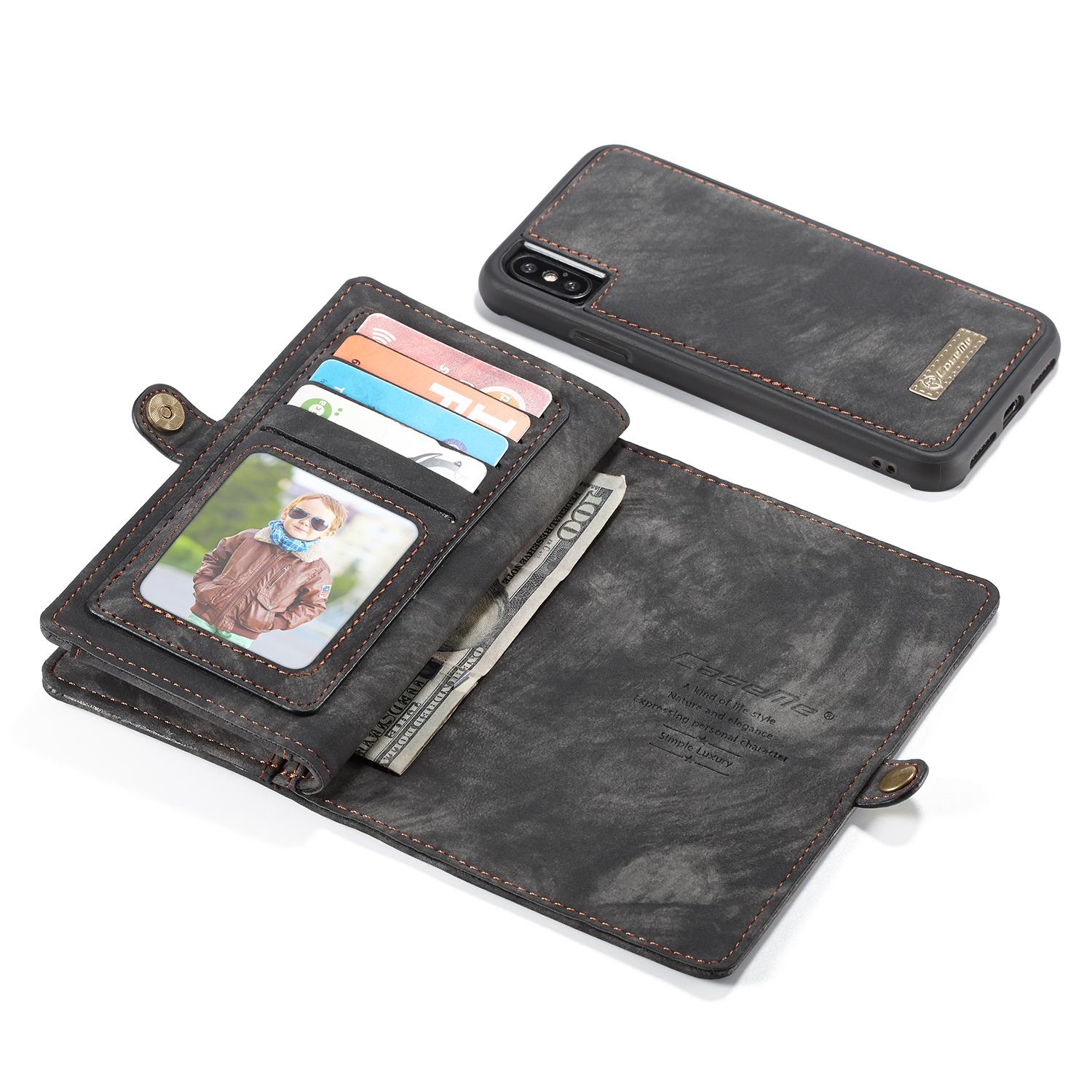 Cartera Multi-Slot iPhone X/XS Gris