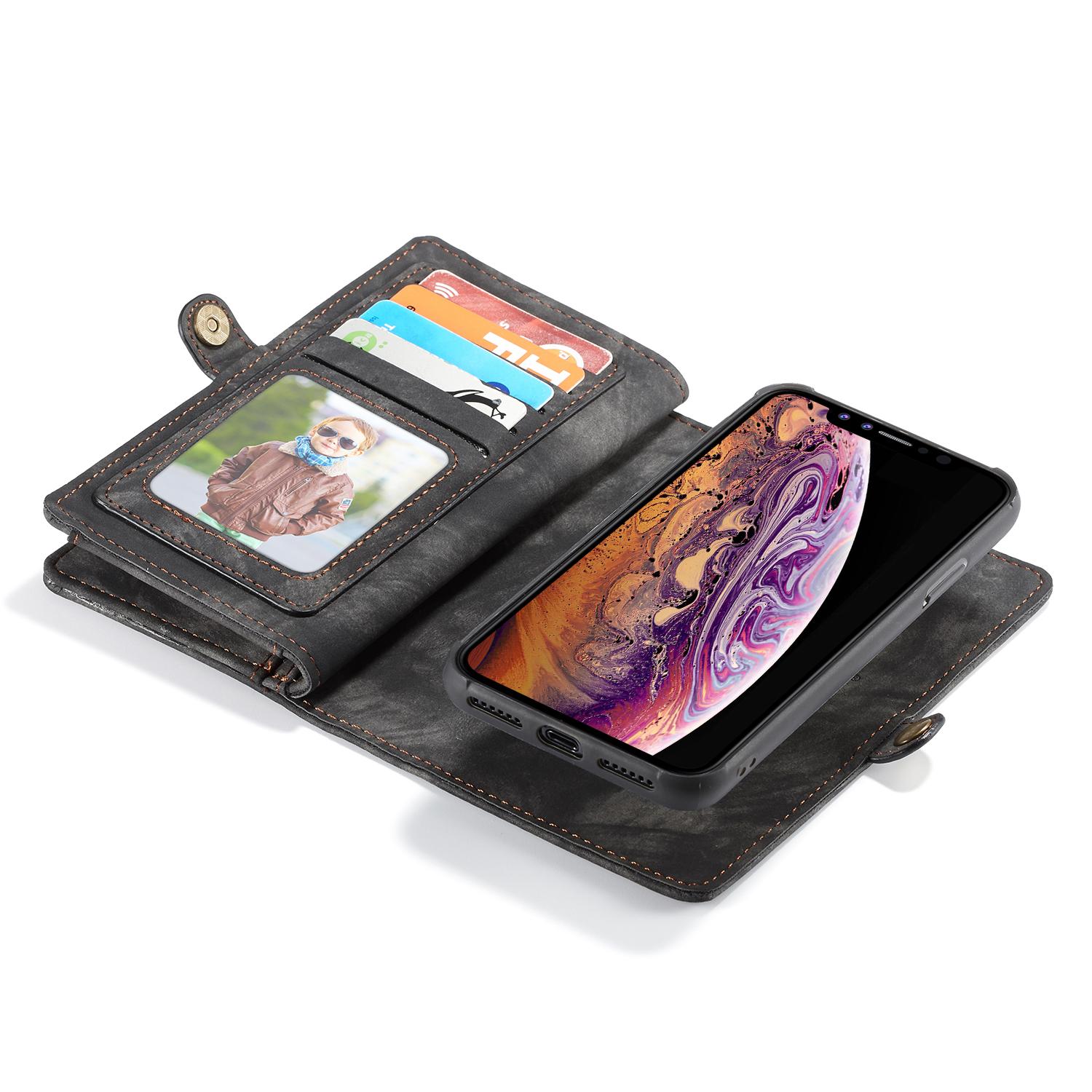 Cartera Multi-Slot iPhone Xr Gris