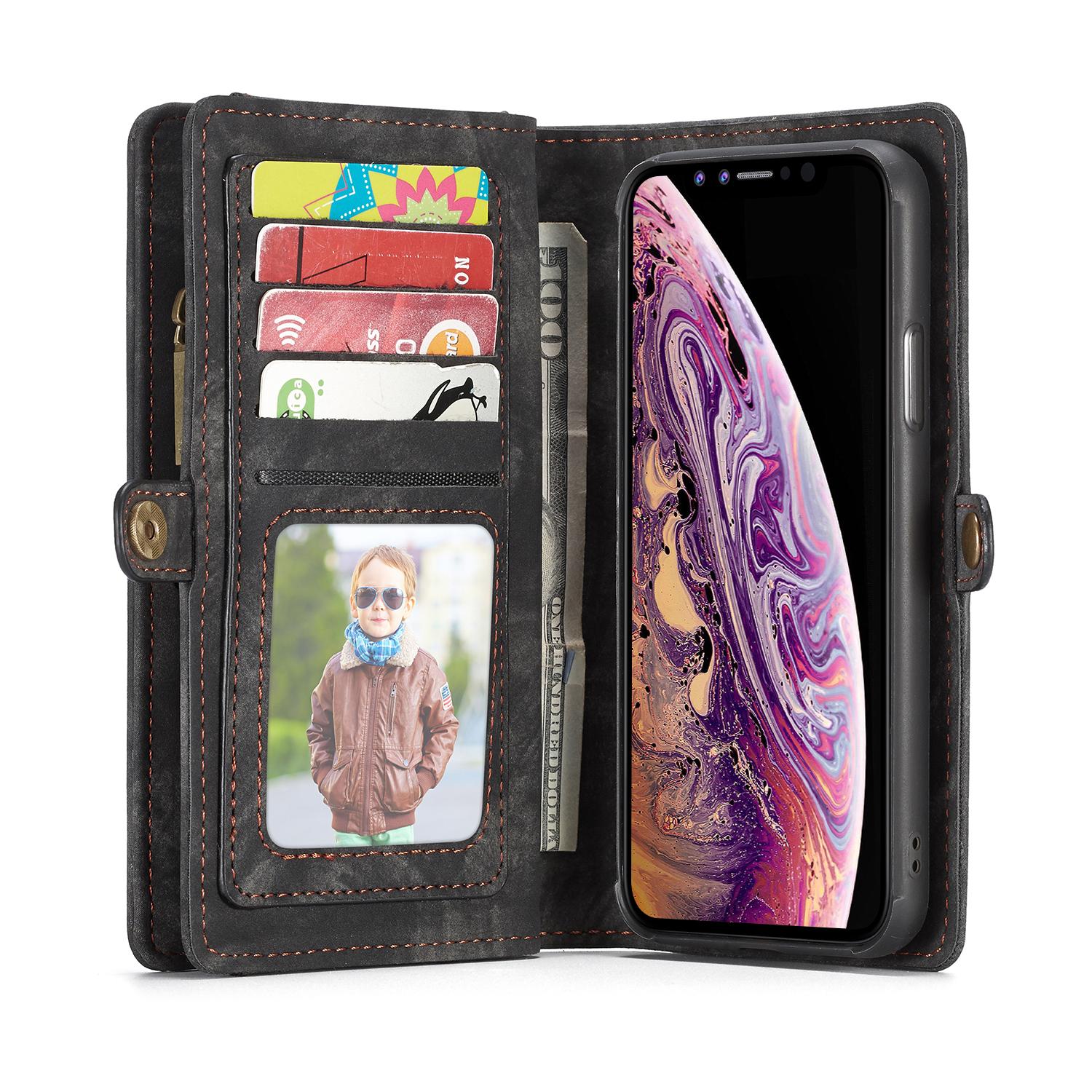 Cartera Multi-Slot iPhone Xr Gris