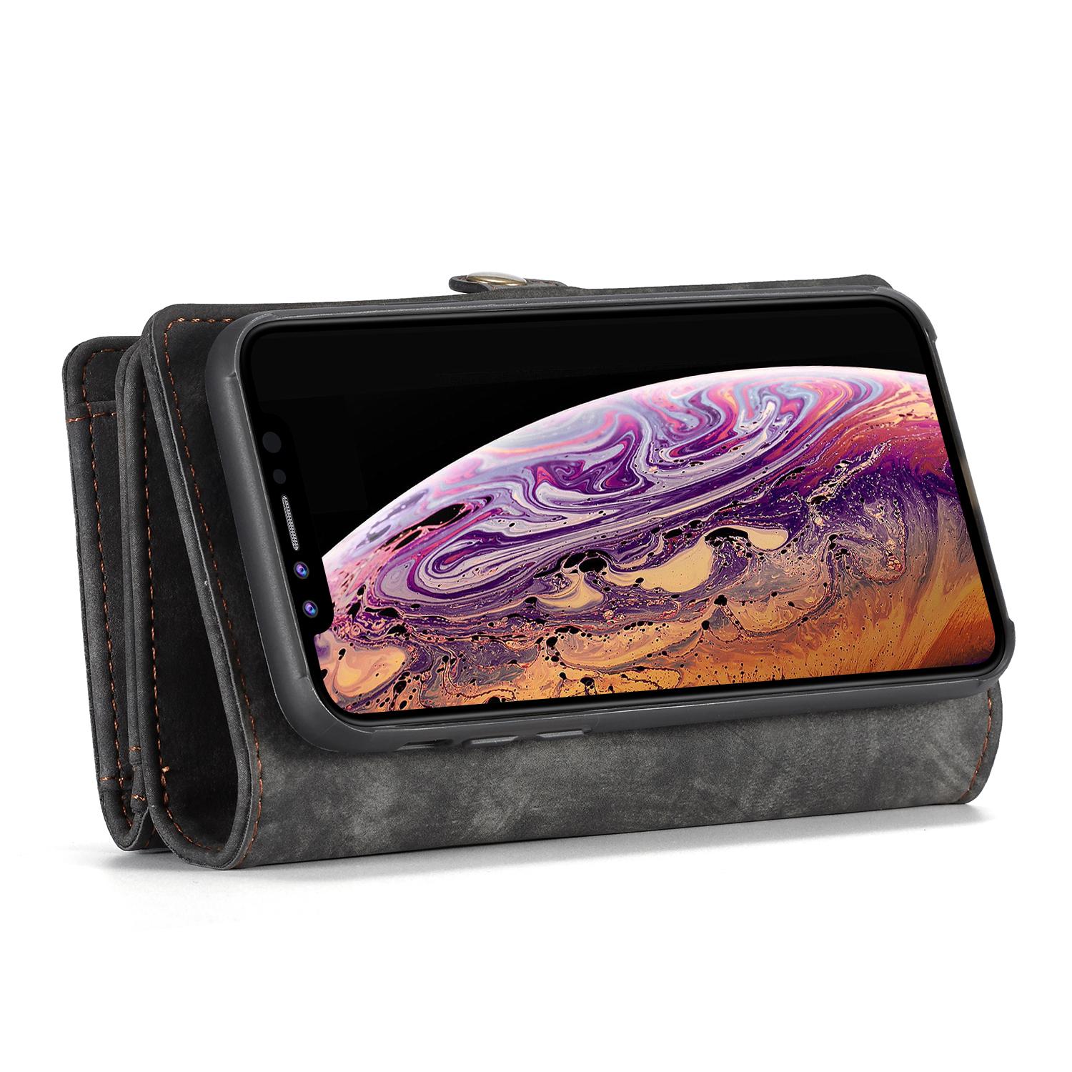 Cartera Multi-Slot iPhone Xr Gris