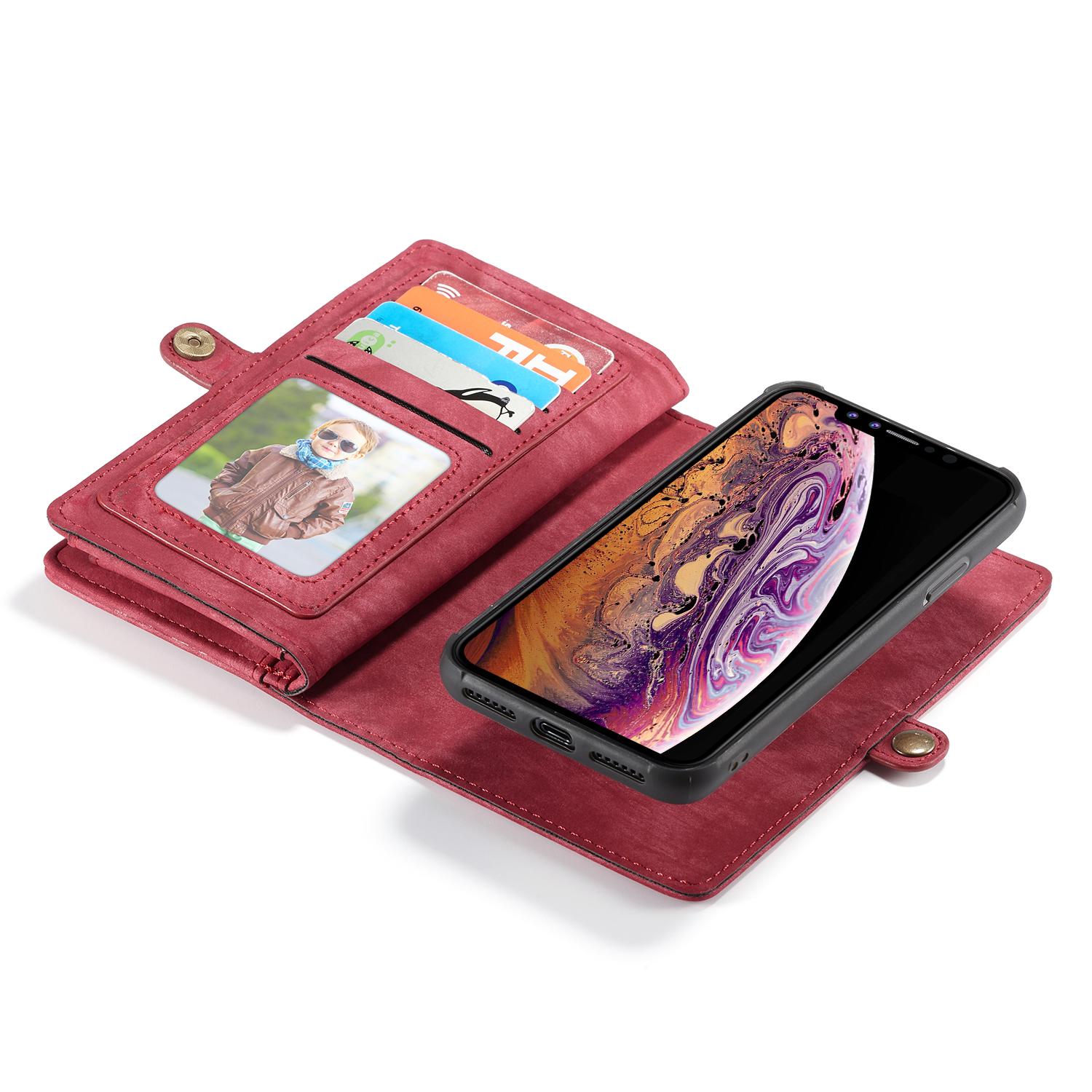 Cartera Multi-Slot iPhone Xr Rojo