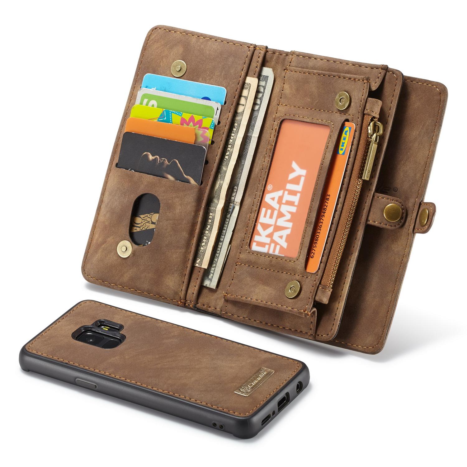 Cartera Multi-Slot Samsung Galaxy S9 Marrón