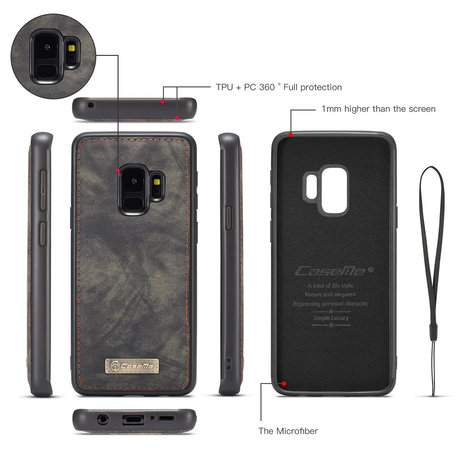 Cartera Multi-Slot Samsung Galaxy S9 Gris