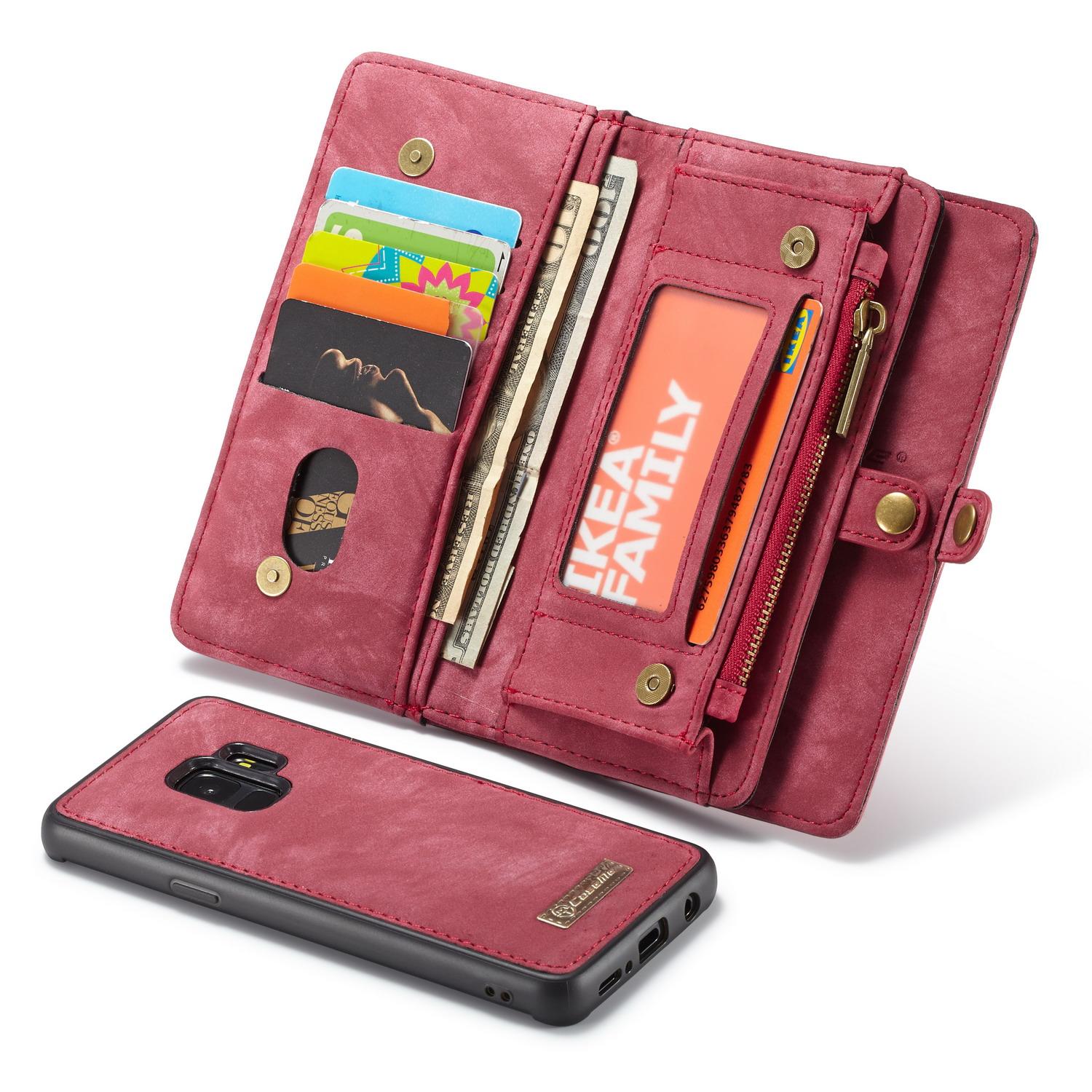 Cartera Multi-Slot Samsung Galaxy S9 Rojo